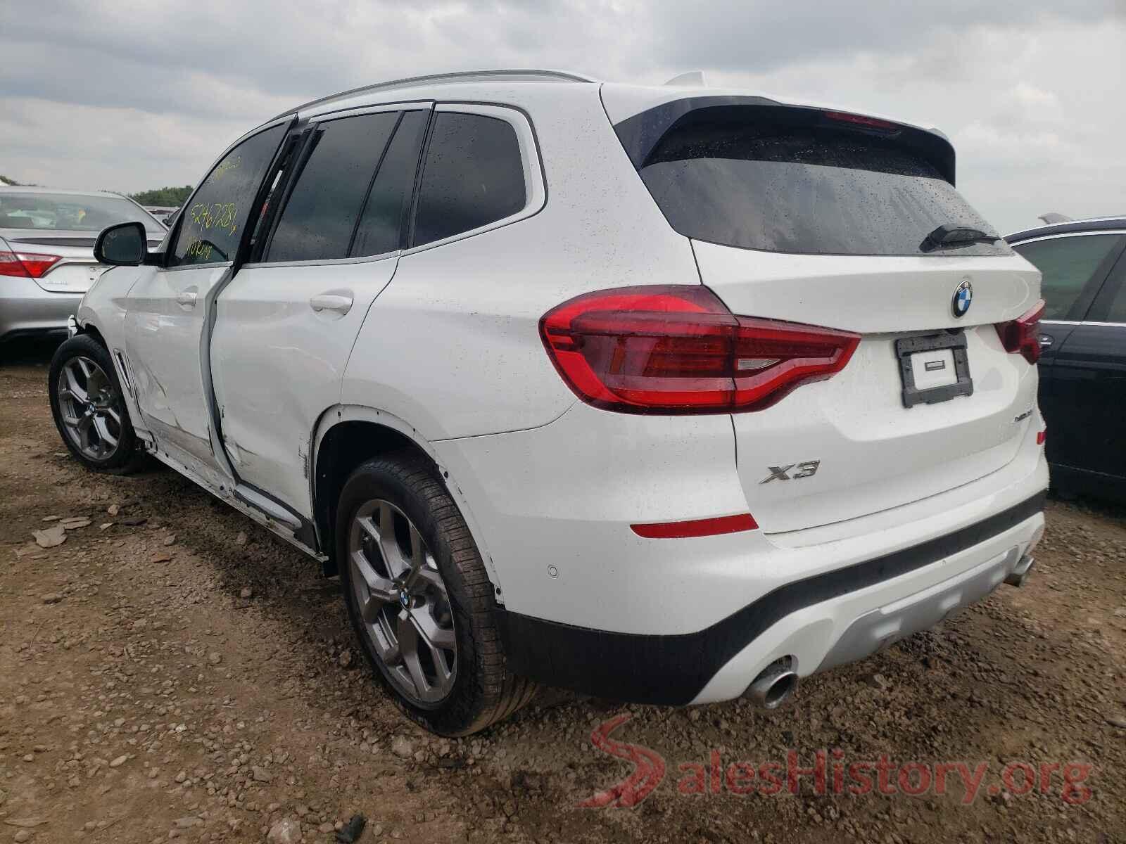 5UXTY5C04M9D90599 2021 BMW X3