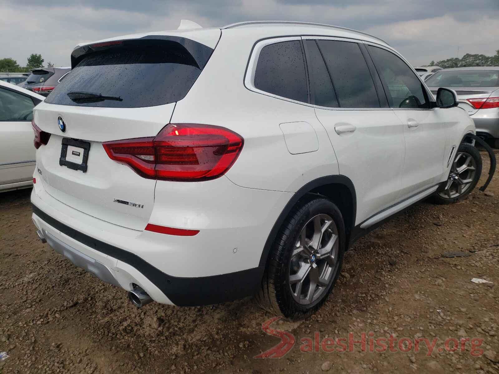 5UXTY5C04M9D90599 2021 BMW X3