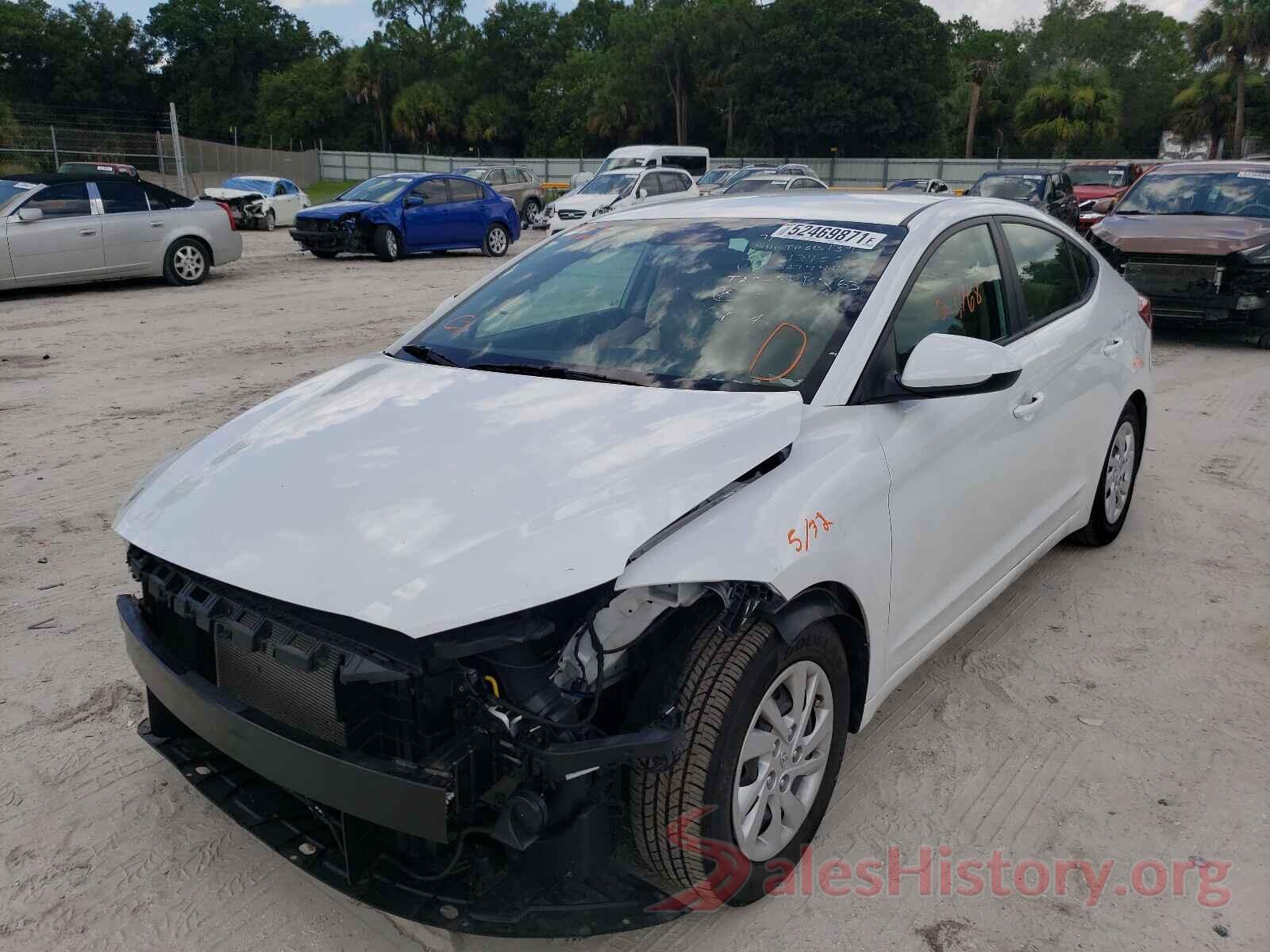 5NPD74LF2JH327444 2018 HYUNDAI ELANTRA