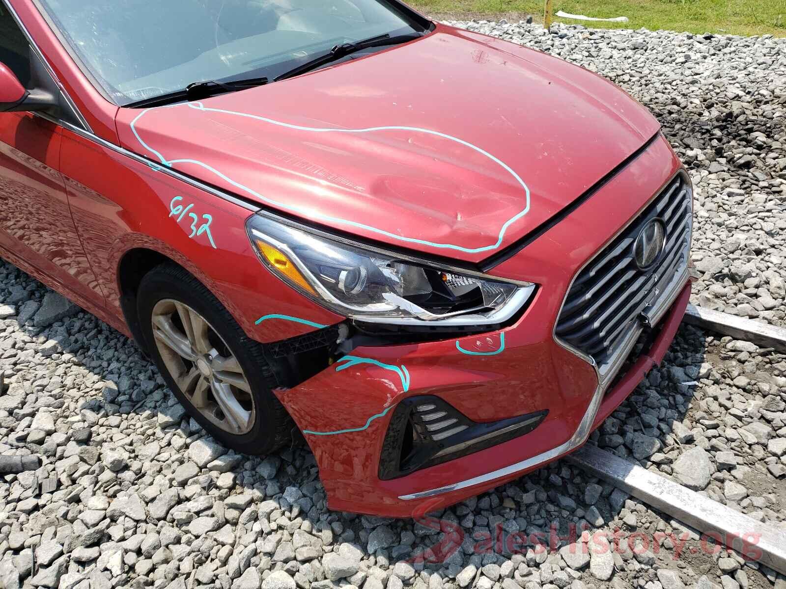 5NPE34AF9JH619319 2018 HYUNDAI SONATA