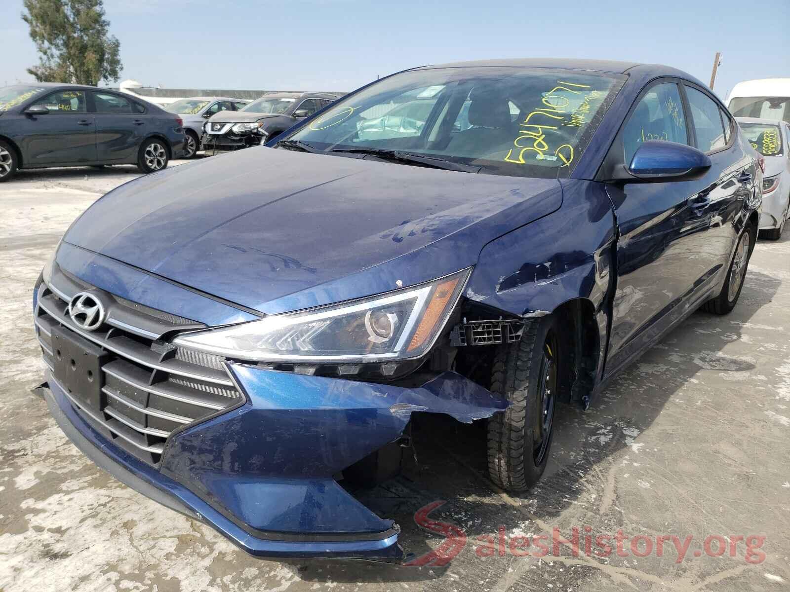 5NPD84LF1KH448609 2019 HYUNDAI ELANTRA