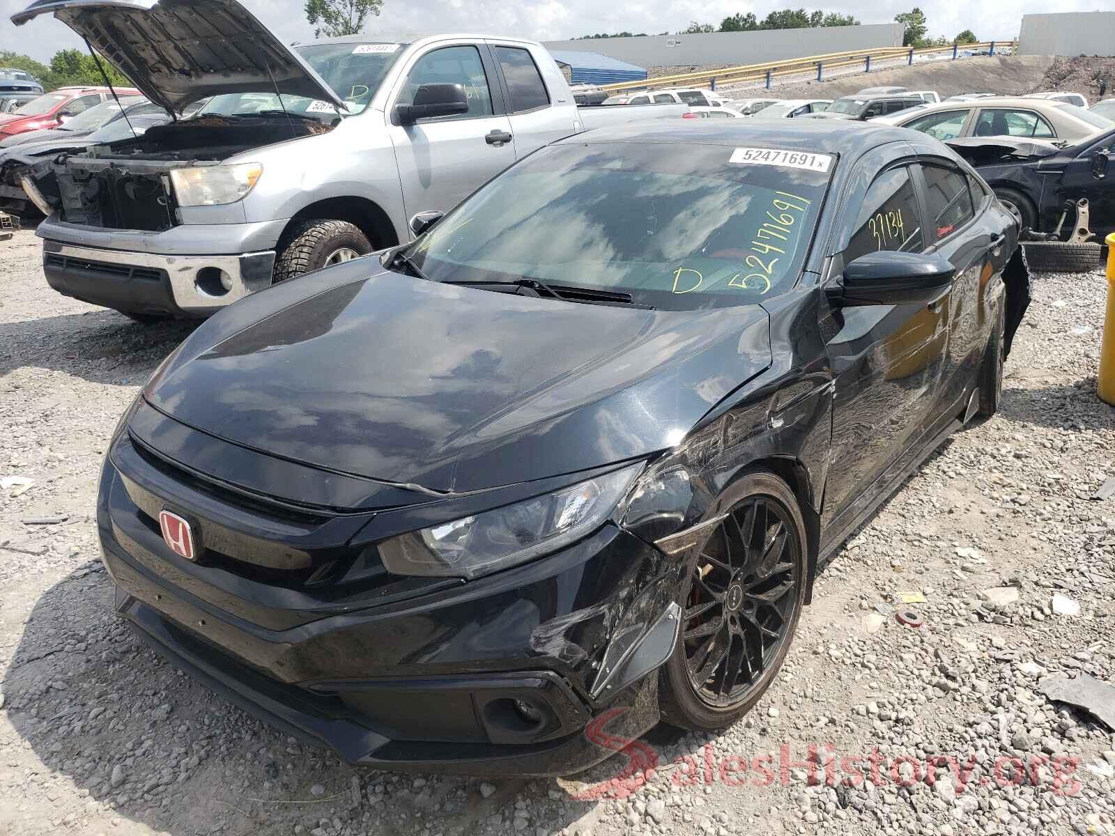 2HGFC2F83KH503192 2019 HONDA CIVIC