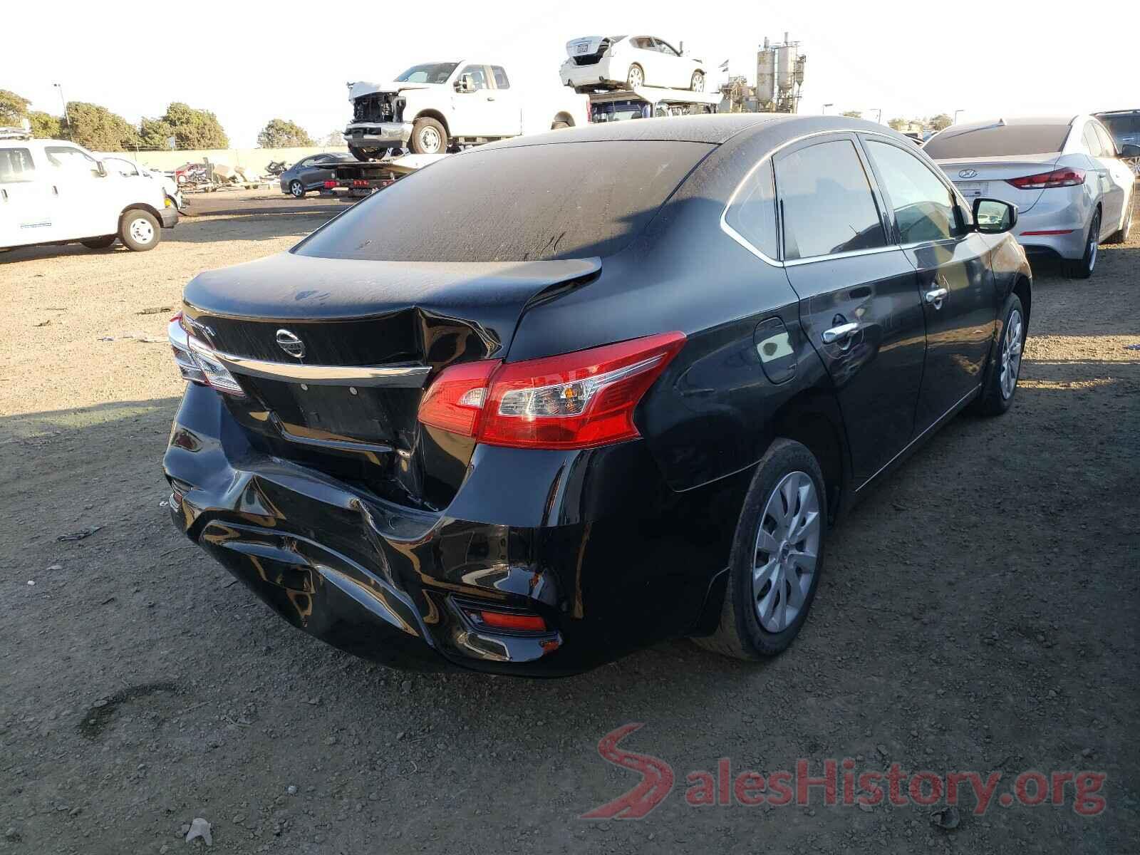 3N1AB7AP6KY256450 2019 NISSAN SENTRA