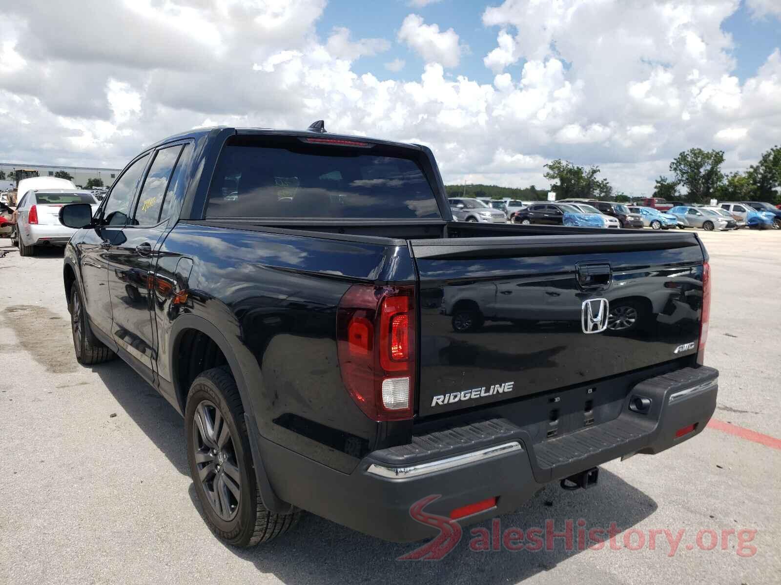 5FPYK3F14KB044836 2019 HONDA RIDGELINE