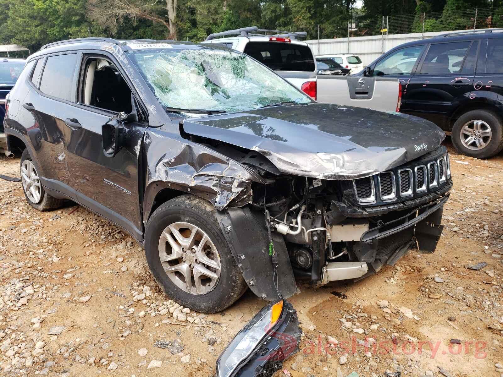 3C4NJCAB5HT658173 2017 JEEP COMPASS