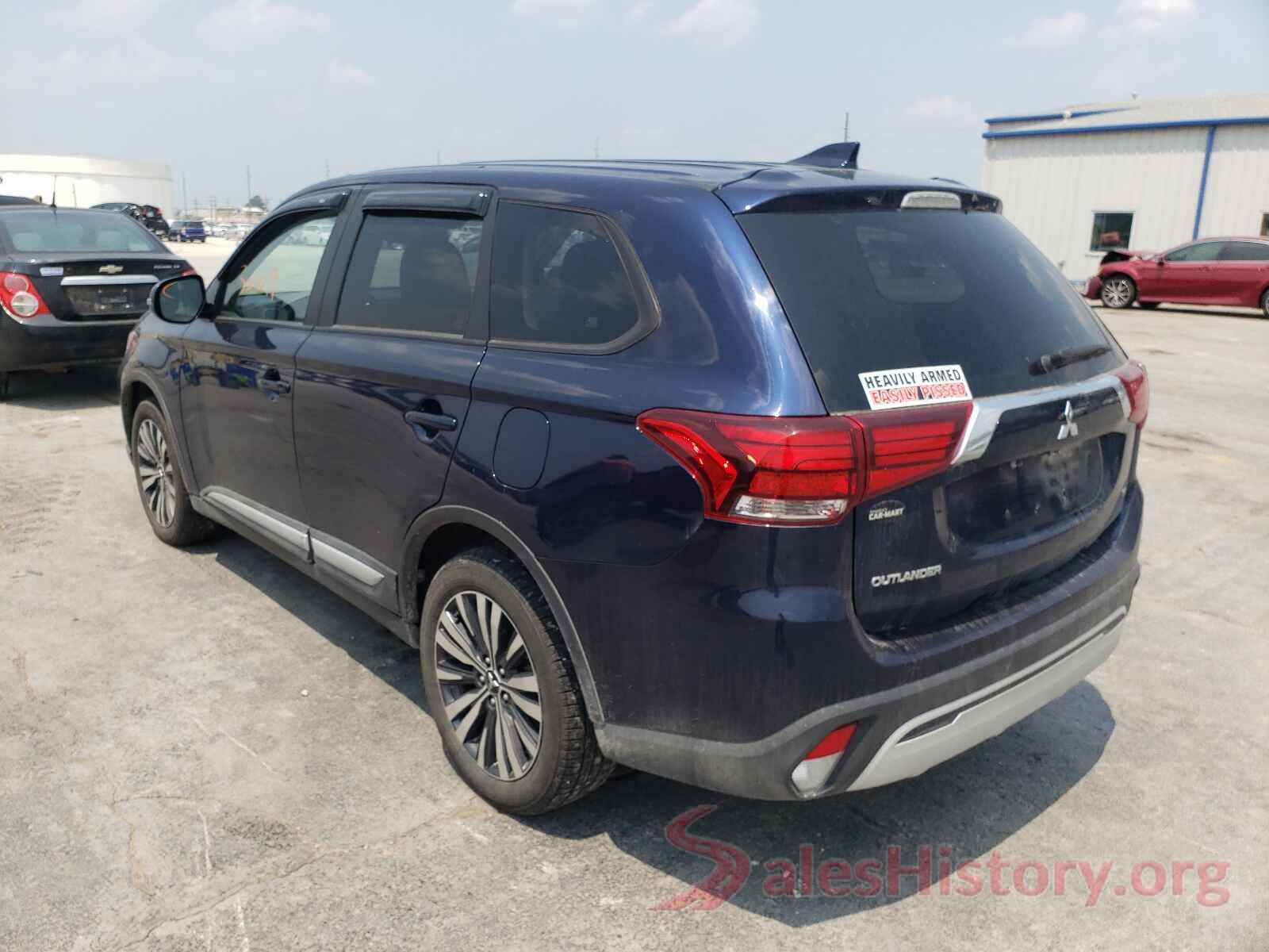 JA4AZ3A33LZ022167 2020 MITSUBISHI OUTLANDER