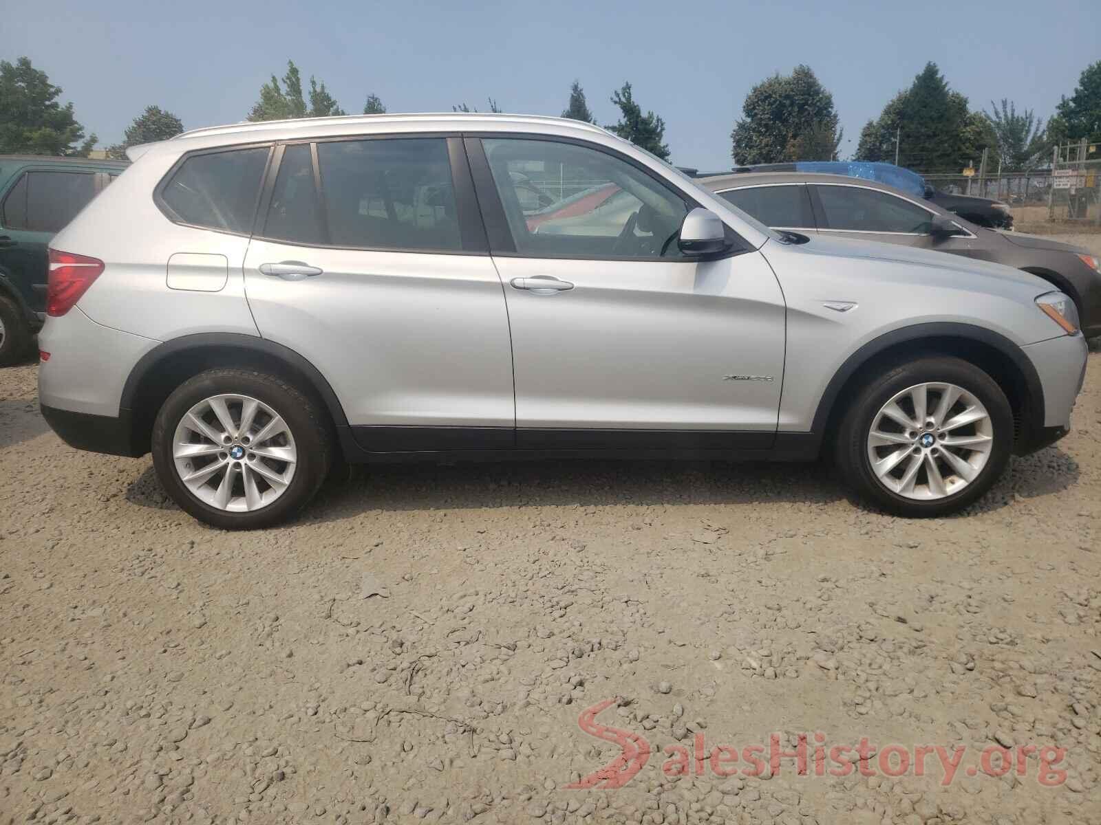 5UXWY3C5XG0N86775 2016 BMW X3