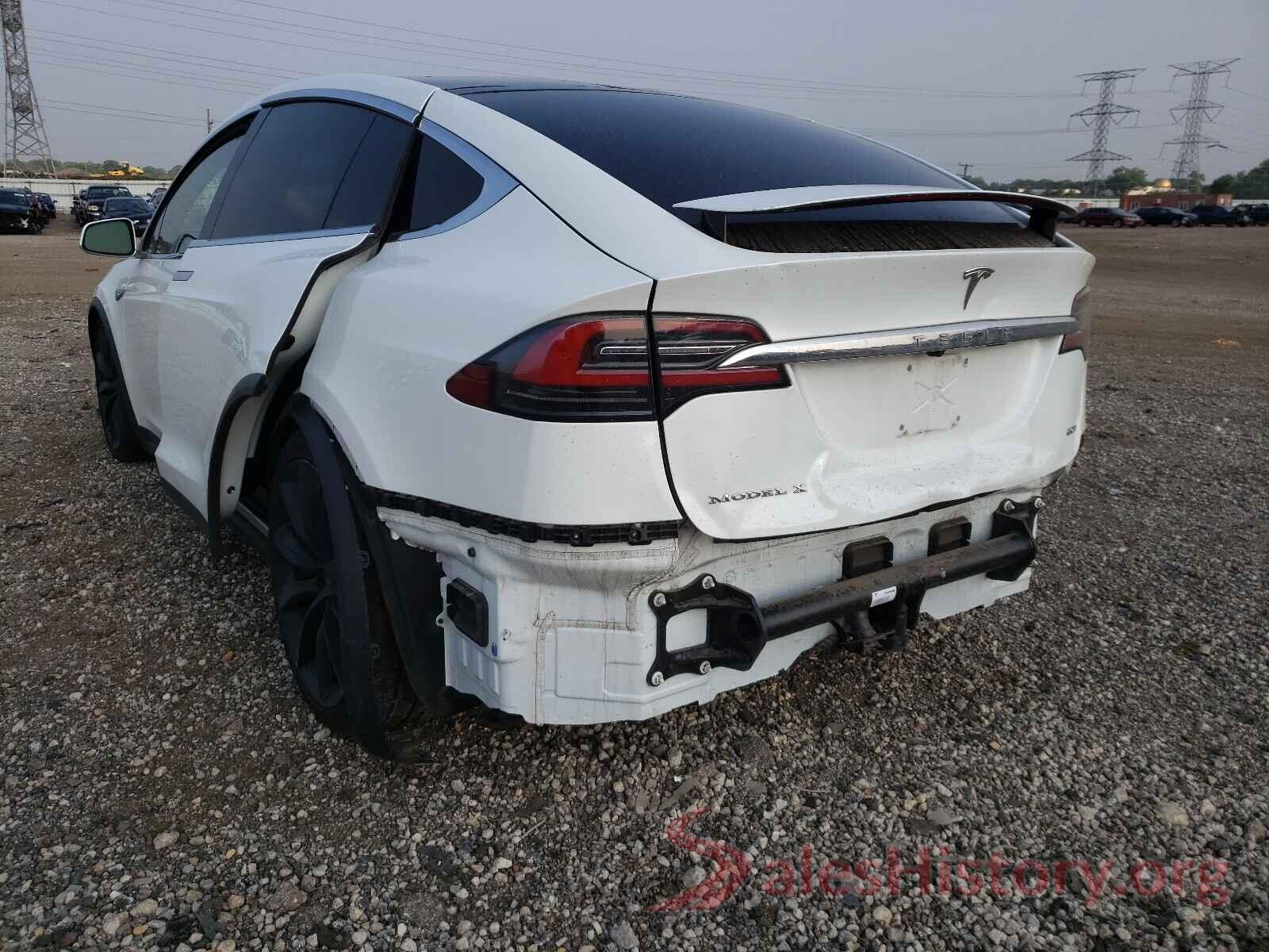 5YJXCAE2XGF019849 2016 TESLA MODEL X