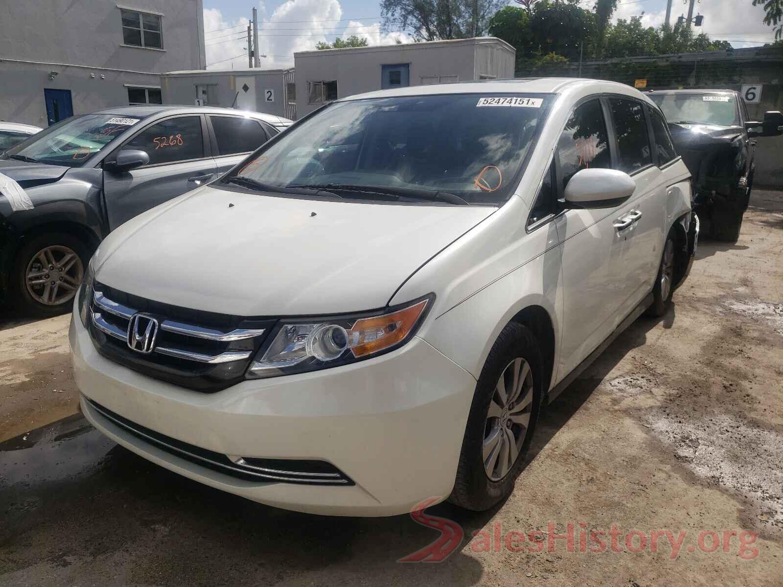 5FNRL5H60GB161934 2016 HONDA ODYSSEY