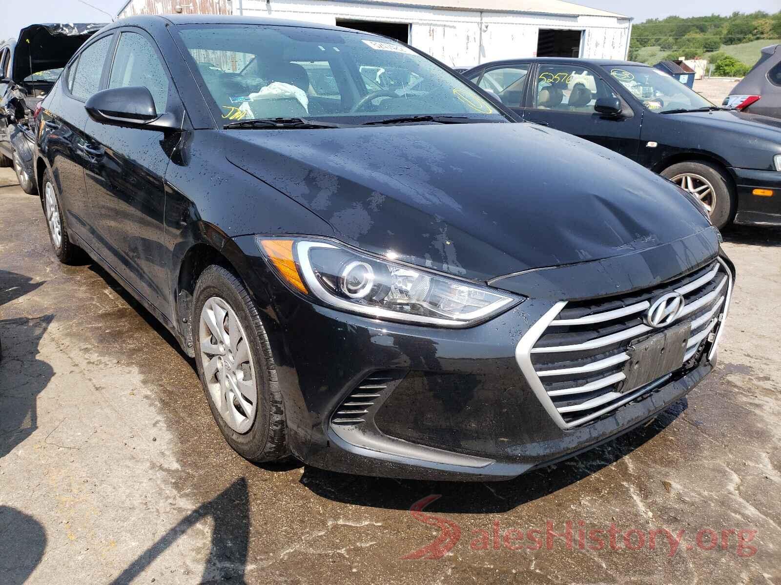 KMHD74LF3JU489455 2018 HYUNDAI ELANTRA