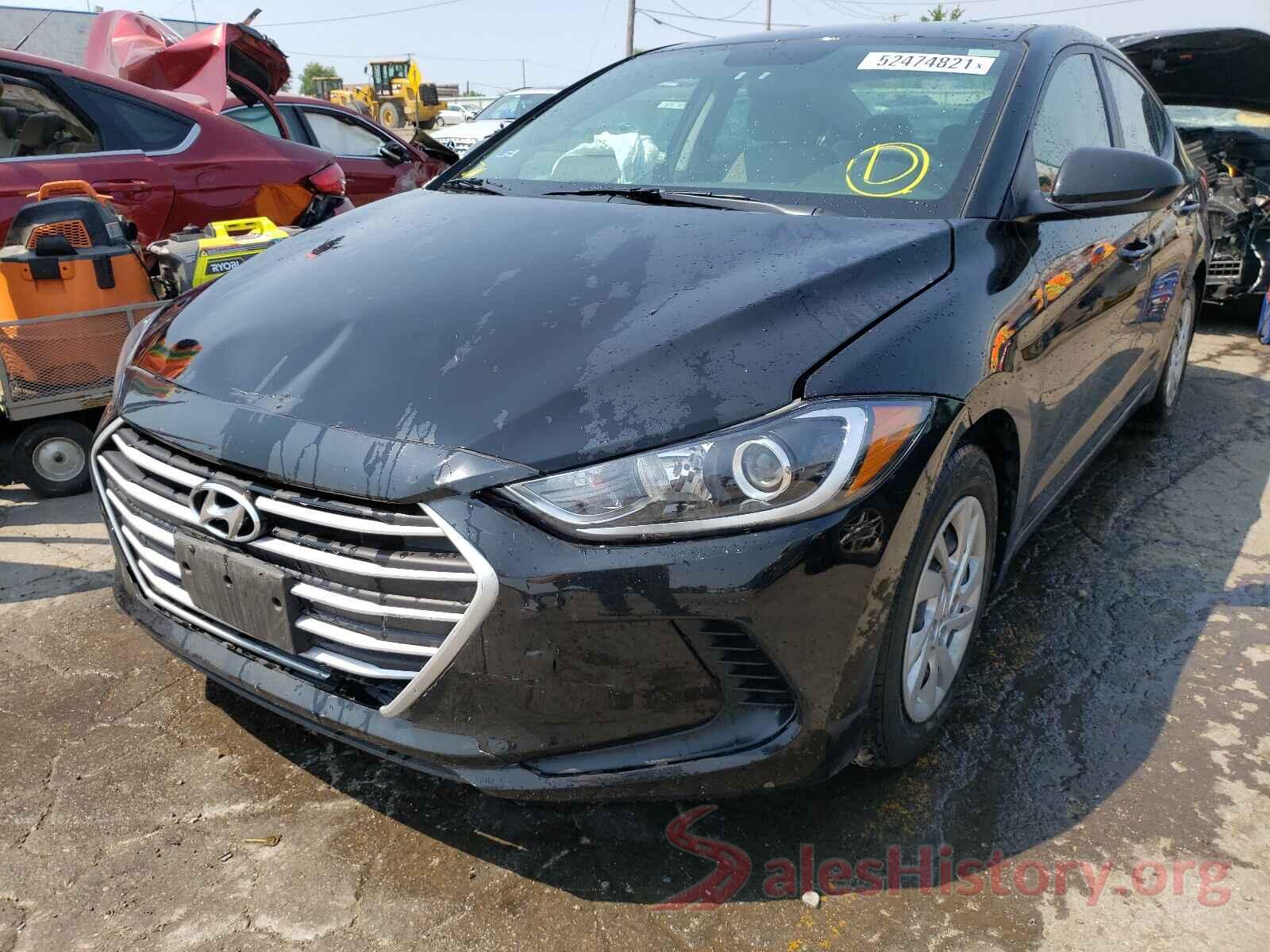 KMHD74LF3JU489455 2018 HYUNDAI ELANTRA