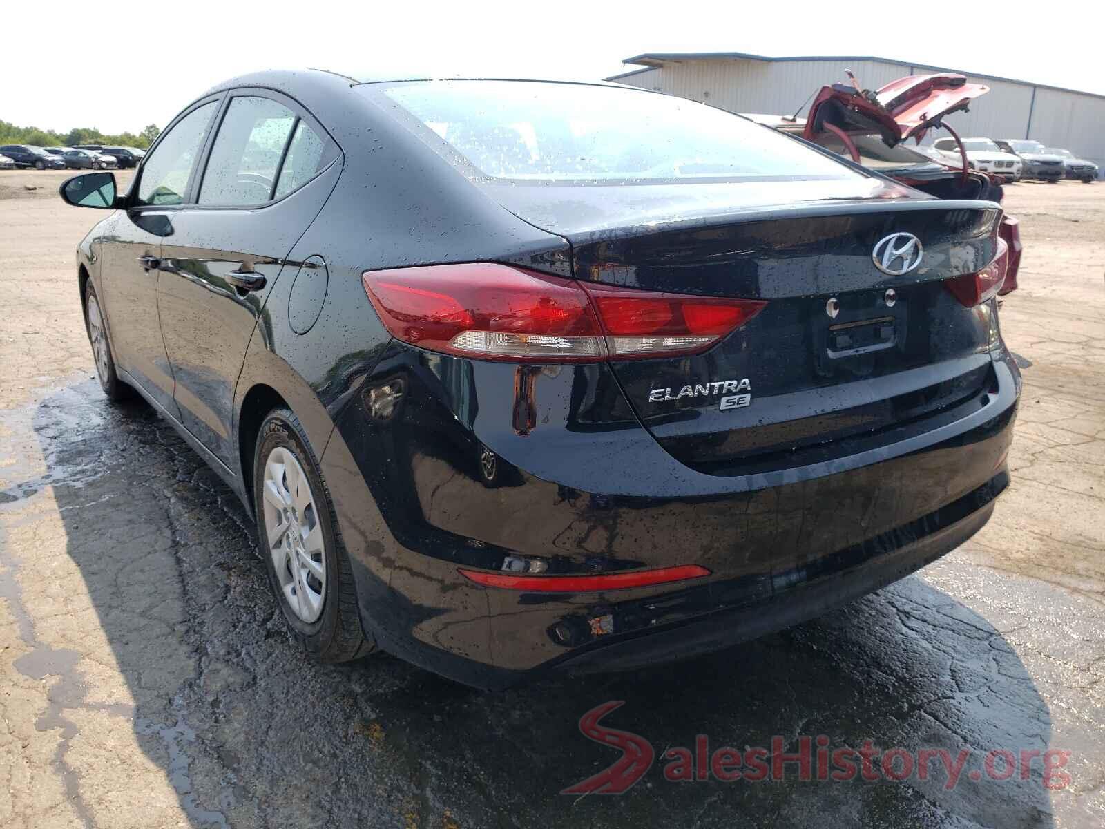 KMHD74LF3JU489455 2018 HYUNDAI ELANTRA