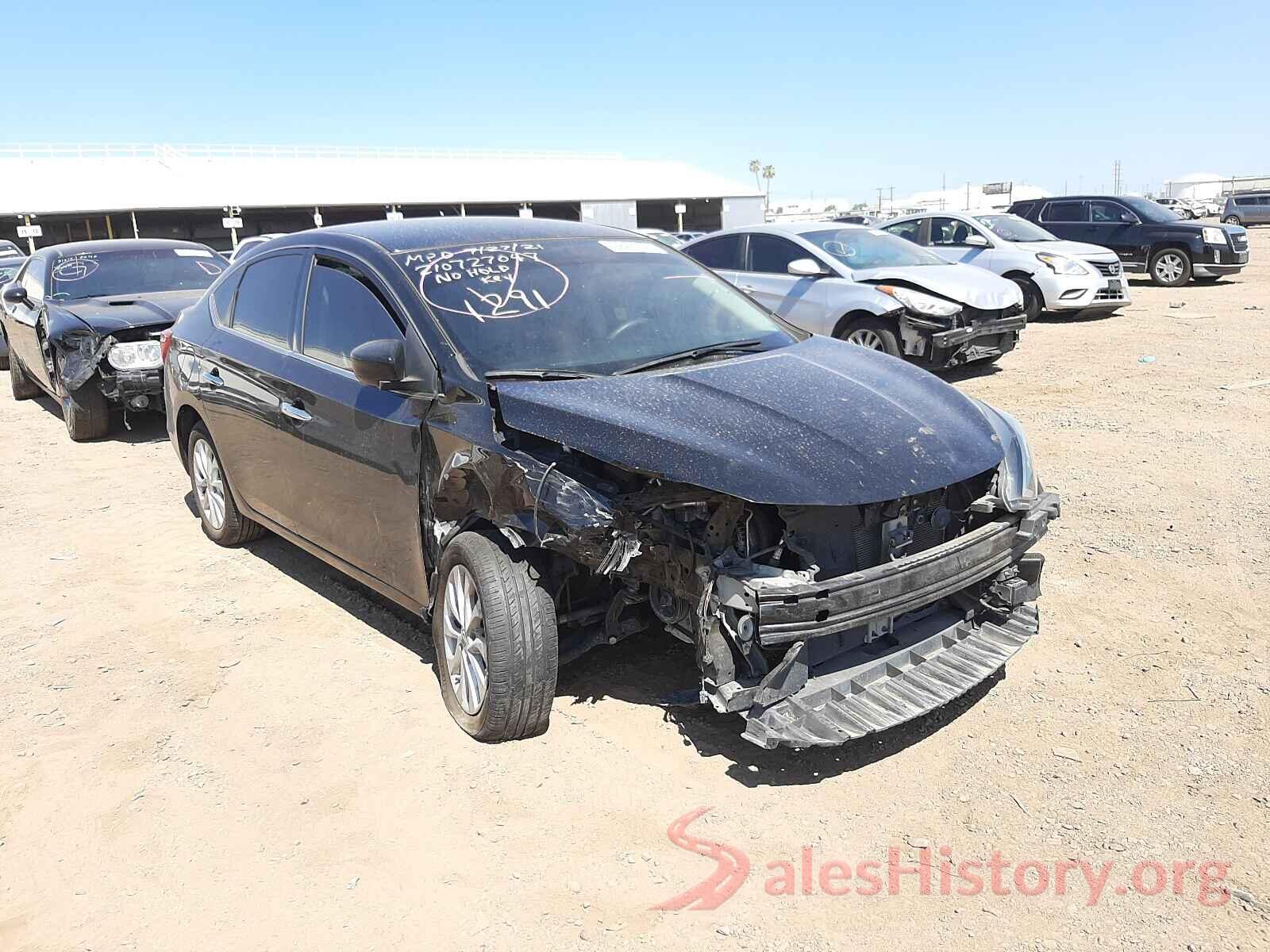 3N1AB7AP6KL611291 2019 NISSAN SENTRA