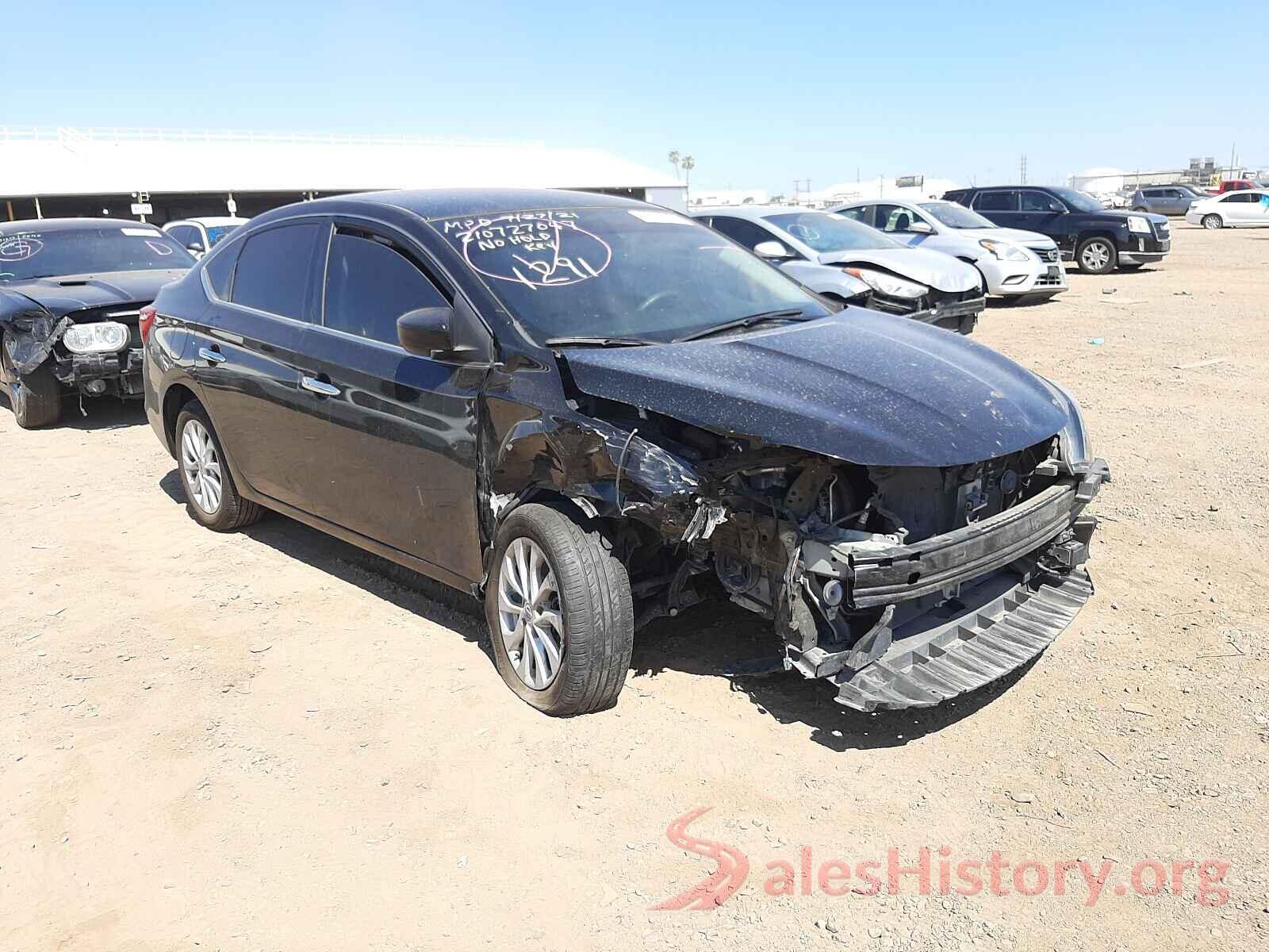 3N1AB7AP6KL611291 2019 NISSAN SENTRA