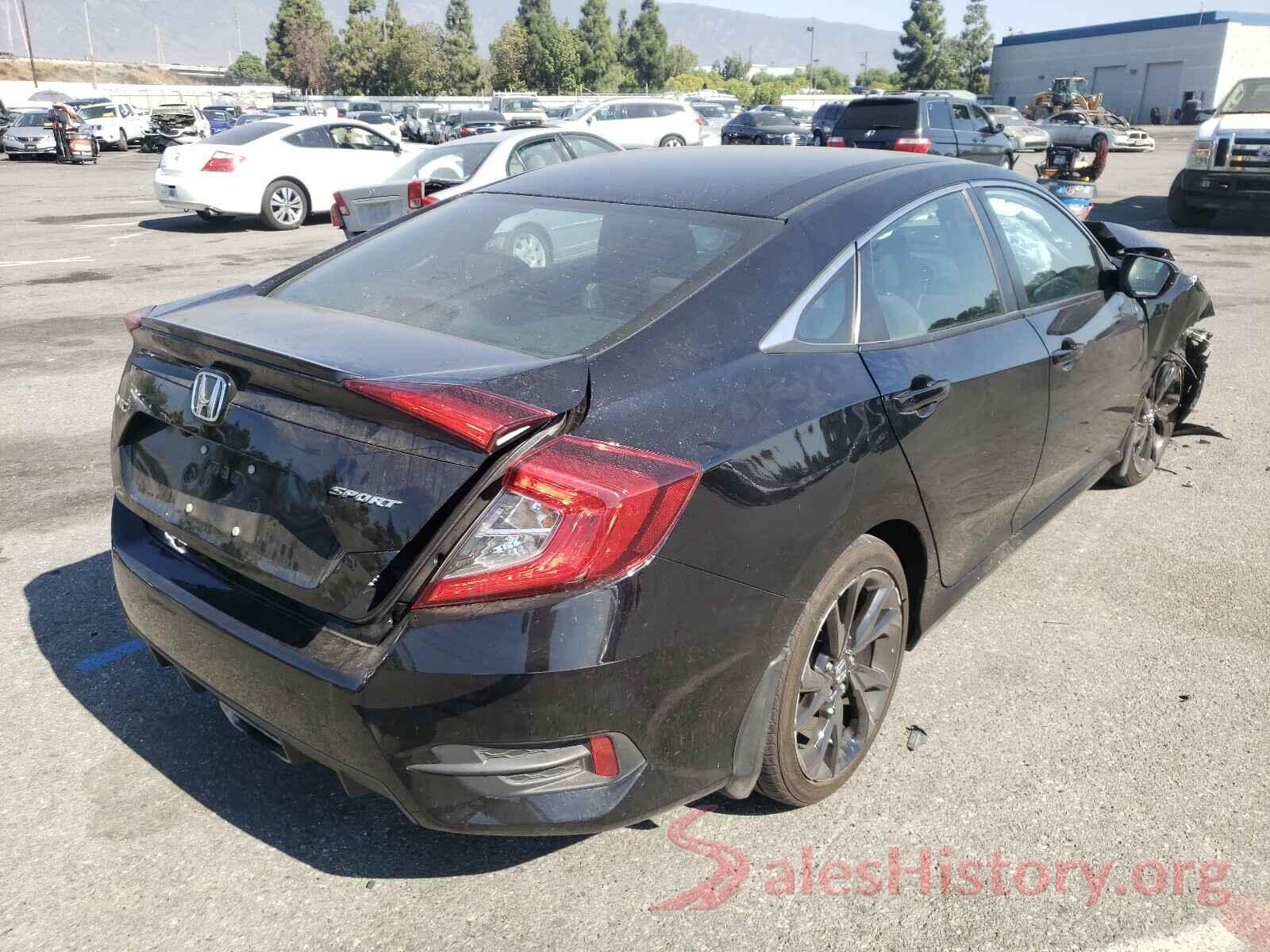 19XFC2F8XLE206237 2020 HONDA CIVIC