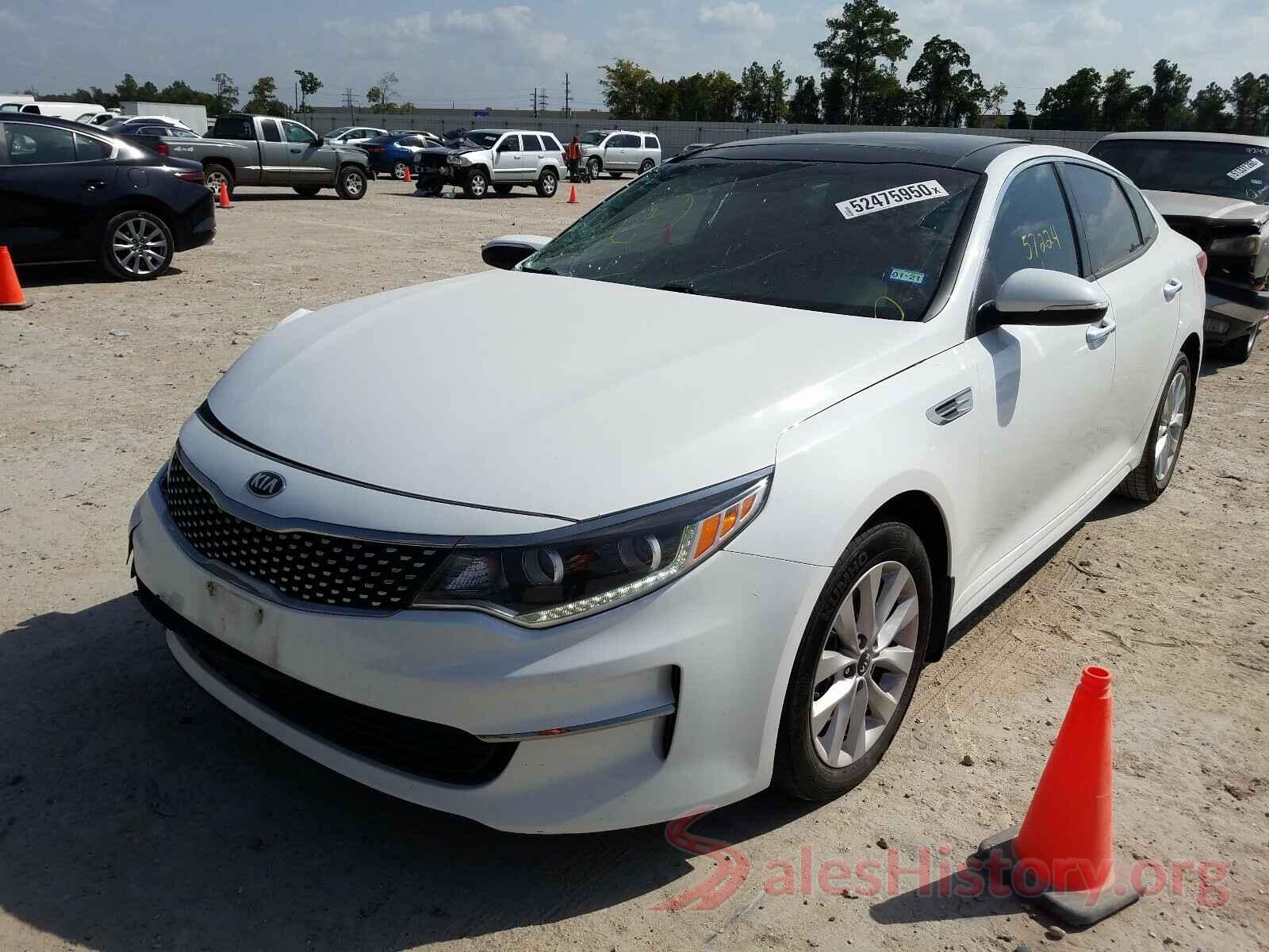 5XXGU4L32GG119502 2016 KIA OPTIMA