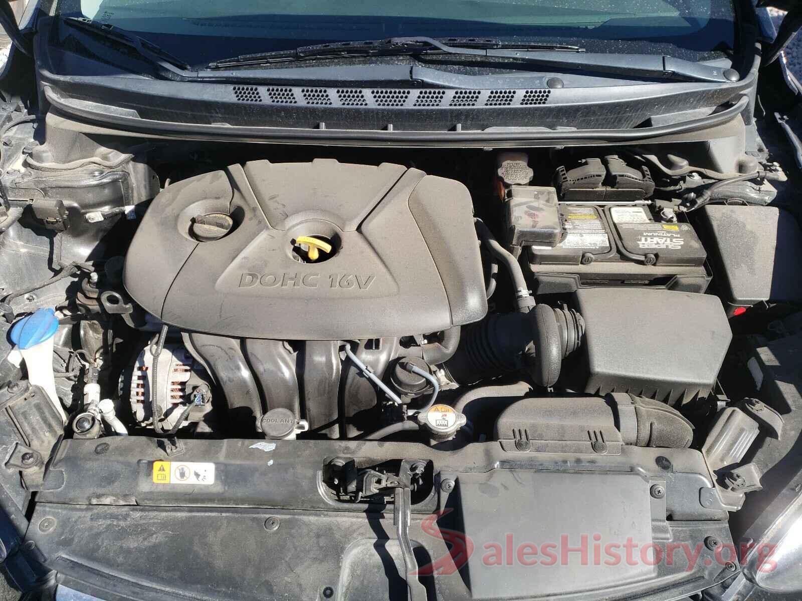 5NPDH4AE8GH701720 2016 HYUNDAI ELANTRA