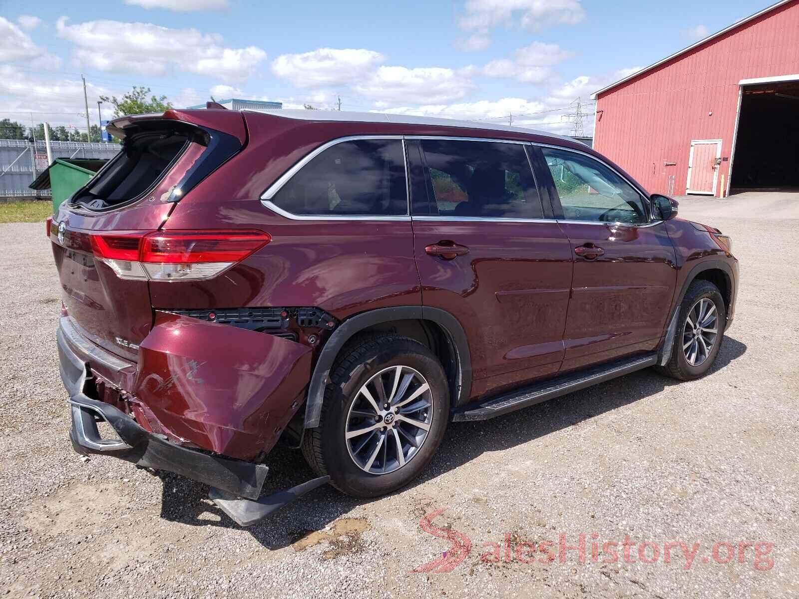 5TDJZRFH2JS885246 2018 TOYOTA HIGHLANDER