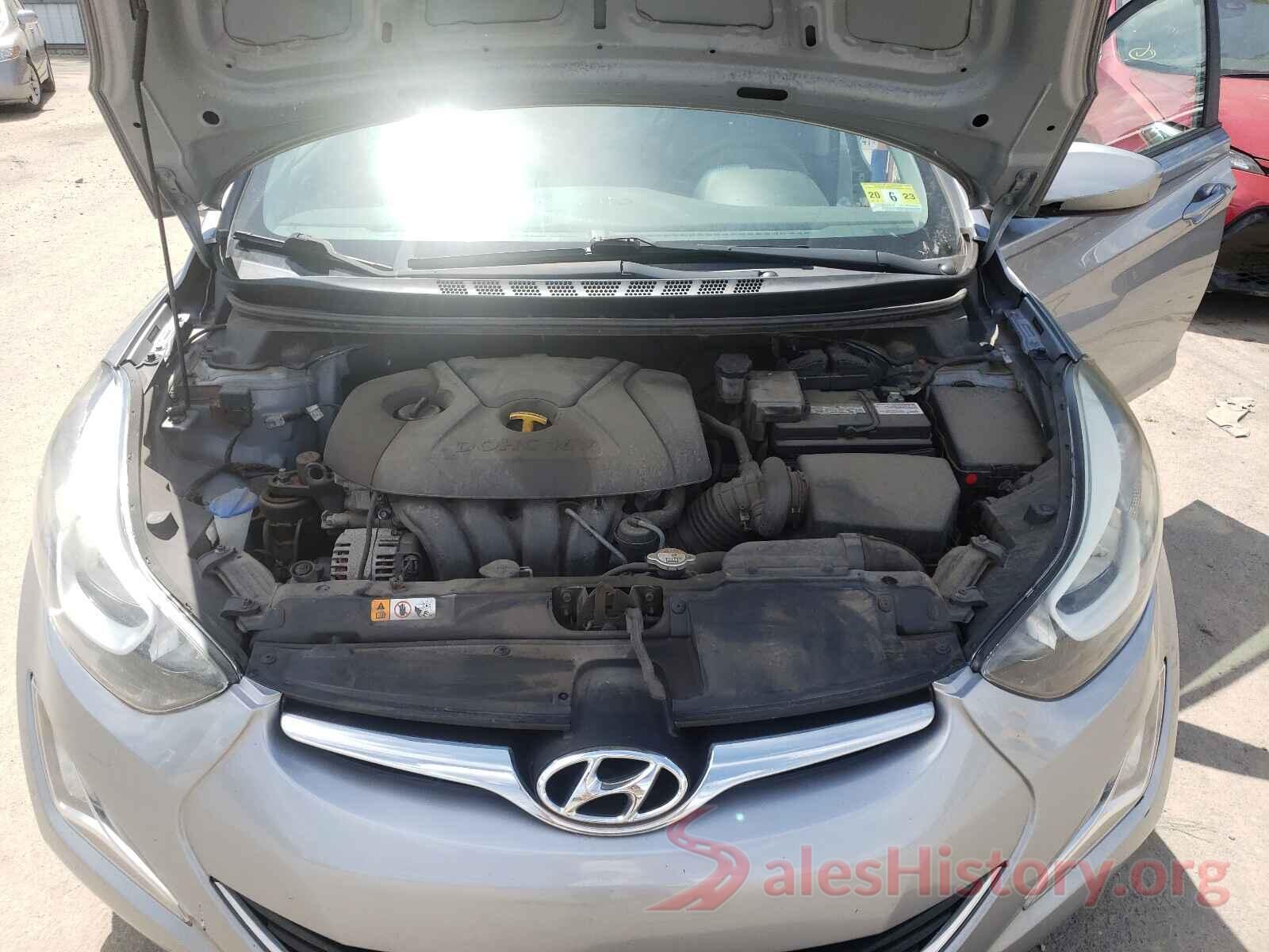 5NPDH4AE8GH654298 2016 HYUNDAI ELANTRA