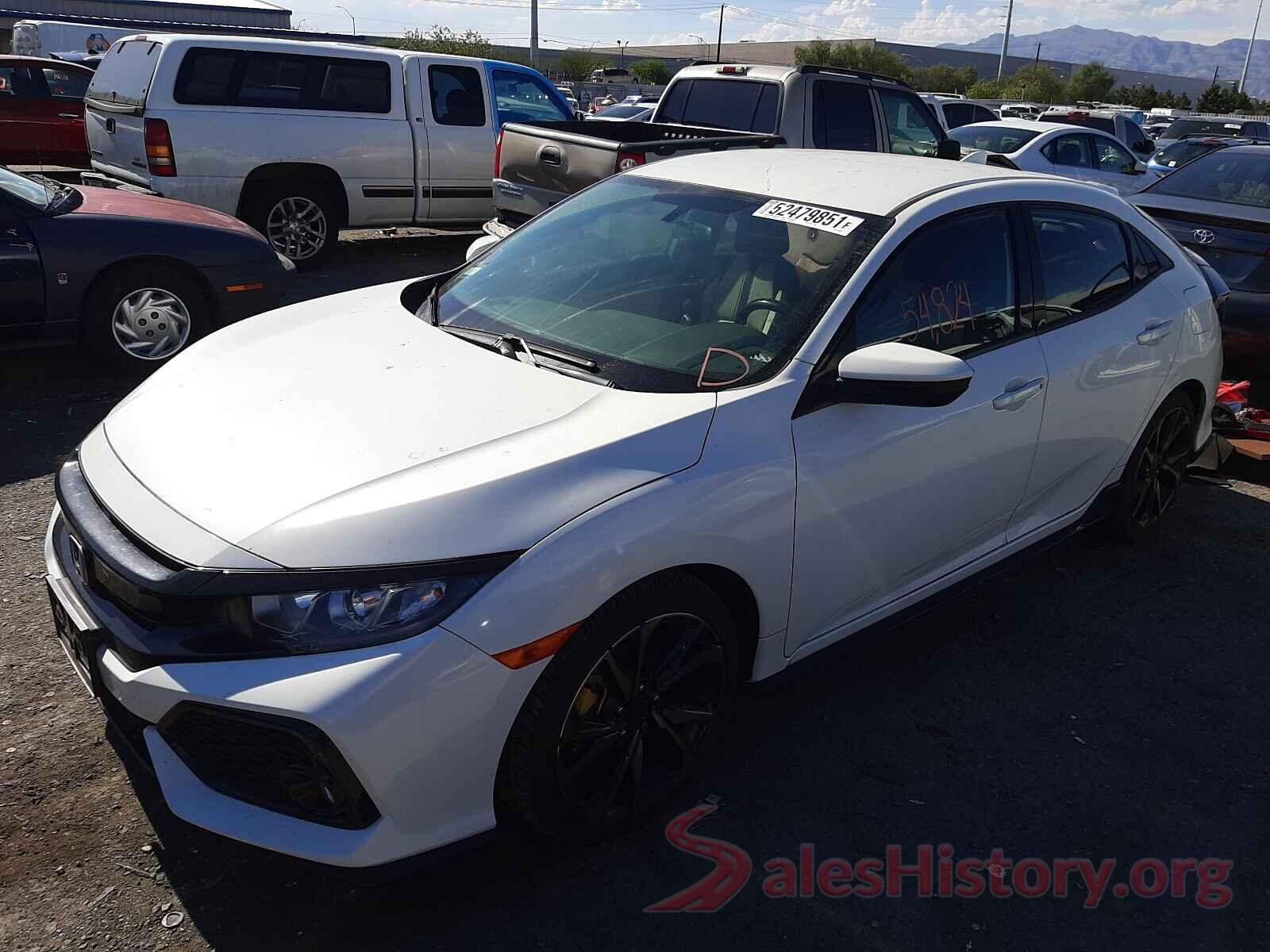 SHHFK7H4XHU407338 2017 HONDA CIVIC