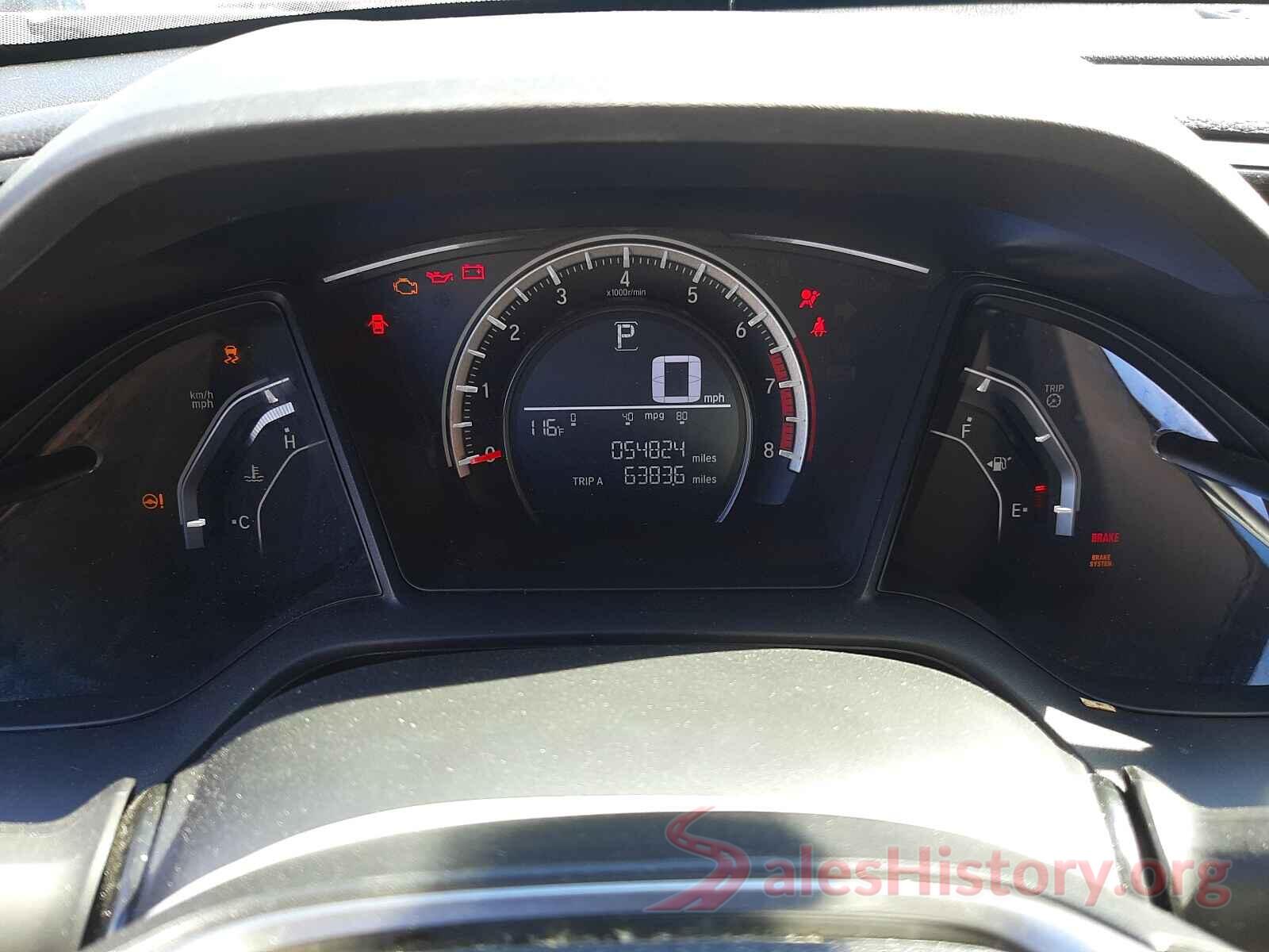 SHHFK7H4XHU407338 2017 HONDA CIVIC