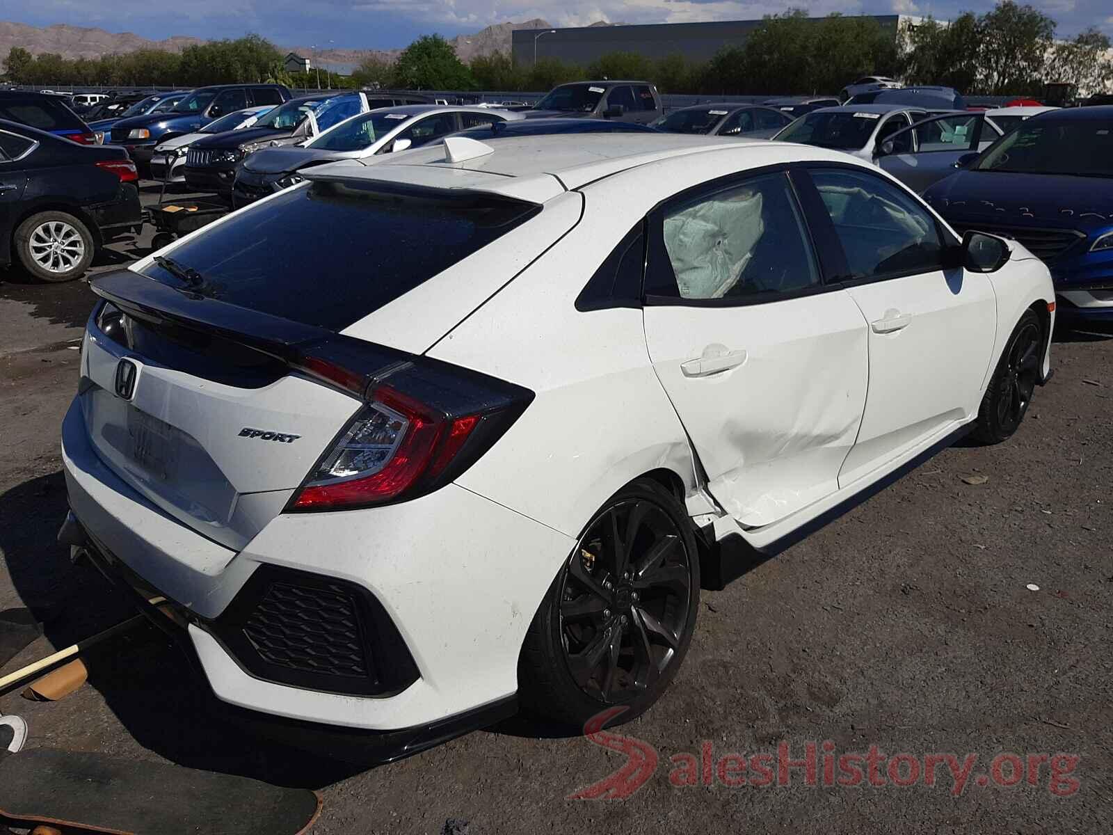 SHHFK7H4XHU407338 2017 HONDA CIVIC