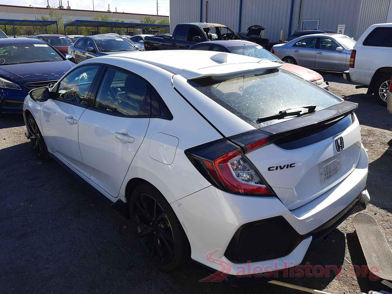 SHHFK7H4XHU407338 2017 HONDA CIVIC