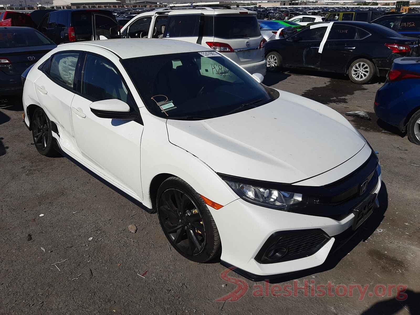 SHHFK7H4XHU407338 2017 HONDA CIVIC