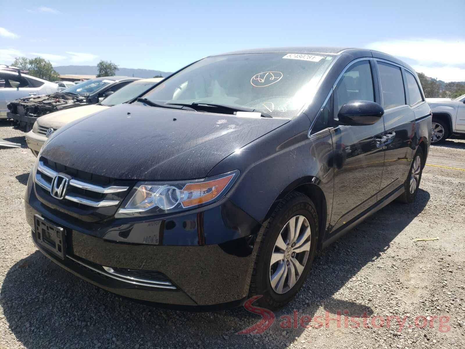 5FNRL5H35GB059745 2016 HONDA ODYSSEY