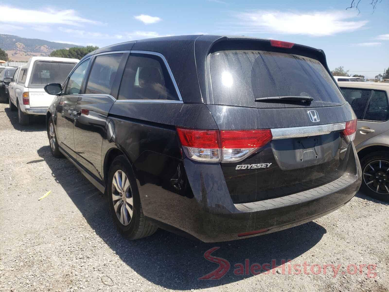 5FNRL5H35GB059745 2016 HONDA ODYSSEY