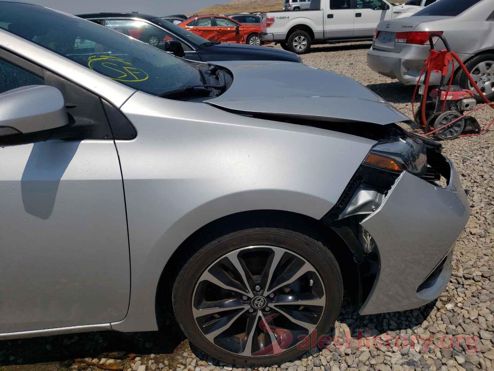 5YFBURHE8HP581461 2017 TOYOTA COROLLA