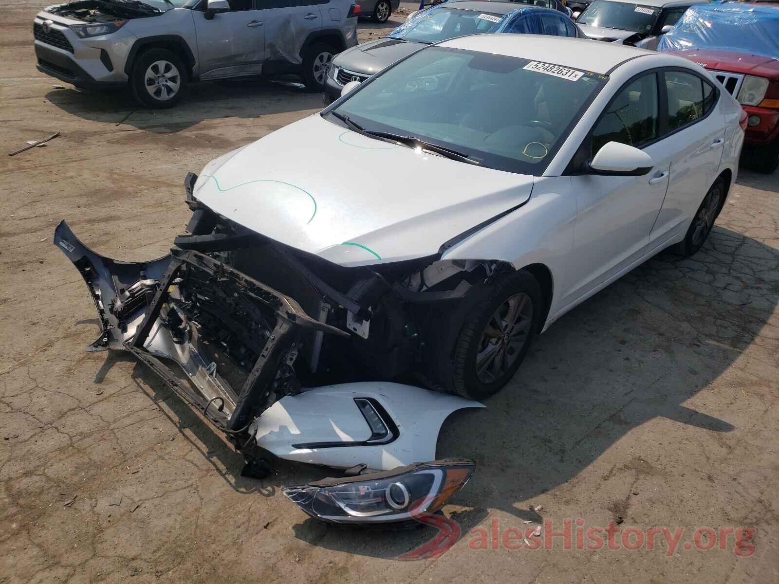 5NPD84LF7HH040799 2017 HYUNDAI ELANTRA