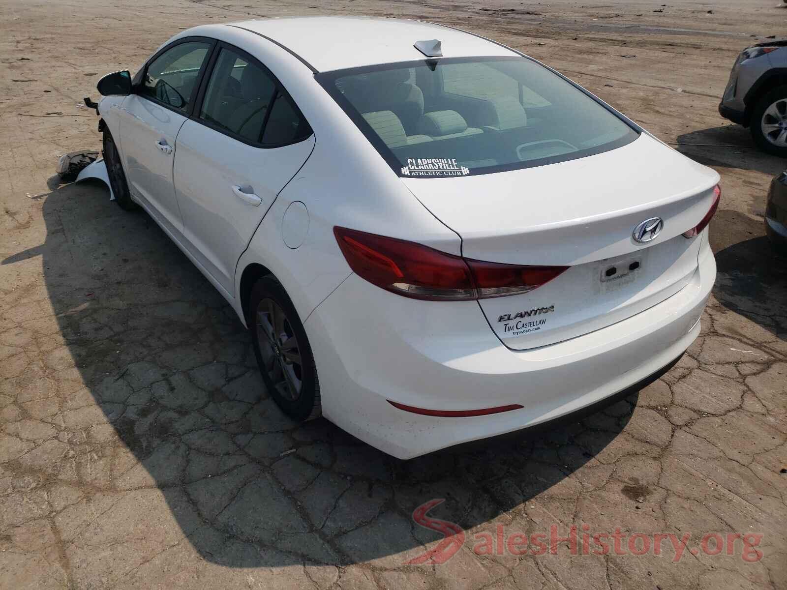 5NPD84LF7HH040799 2017 HYUNDAI ELANTRA