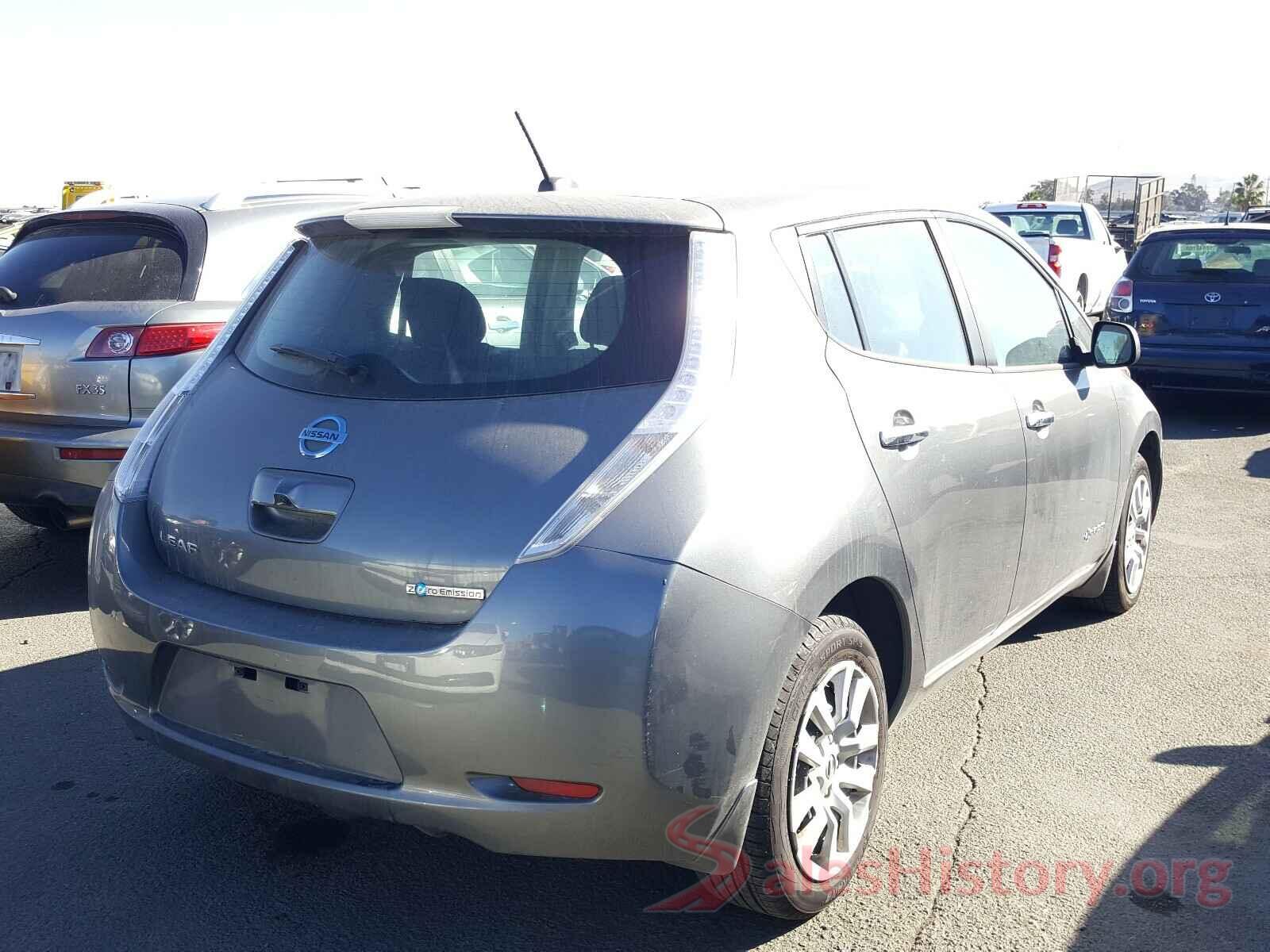 1N4AZ0CP2GC301760 2016 NISSAN LEAF