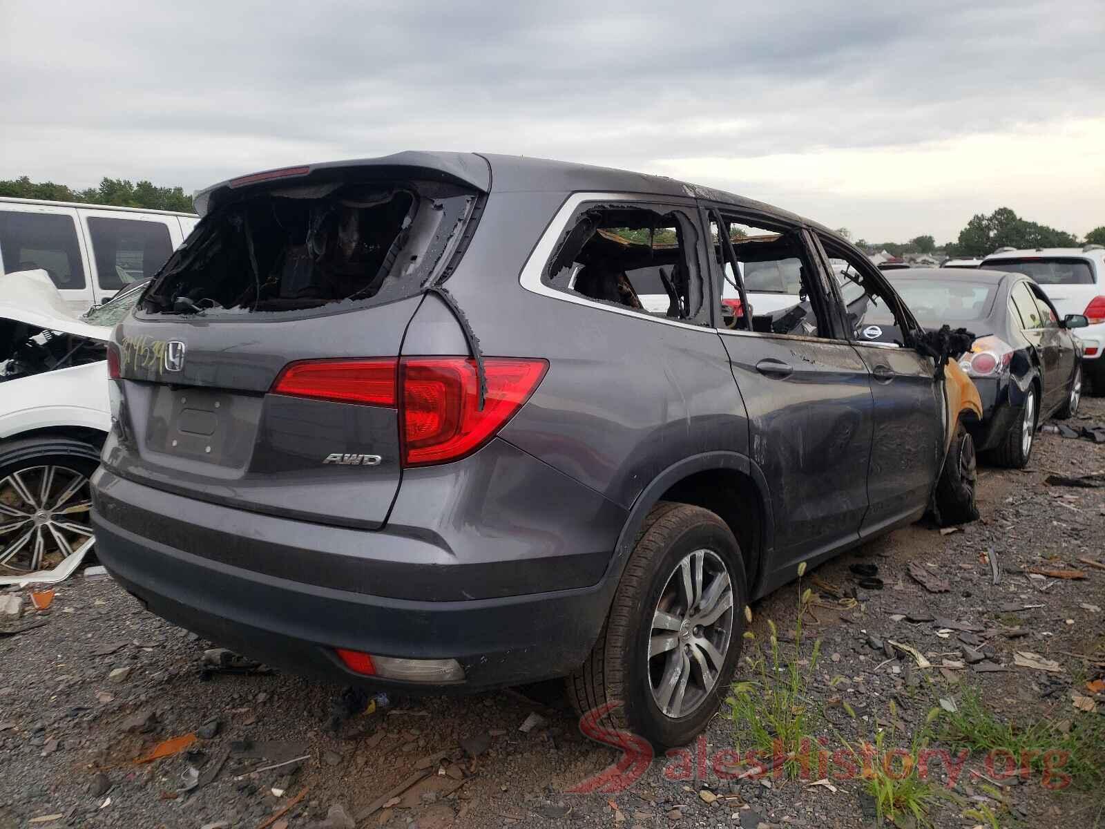 5FNYF6H79HB065657 2017 HONDA PILOT