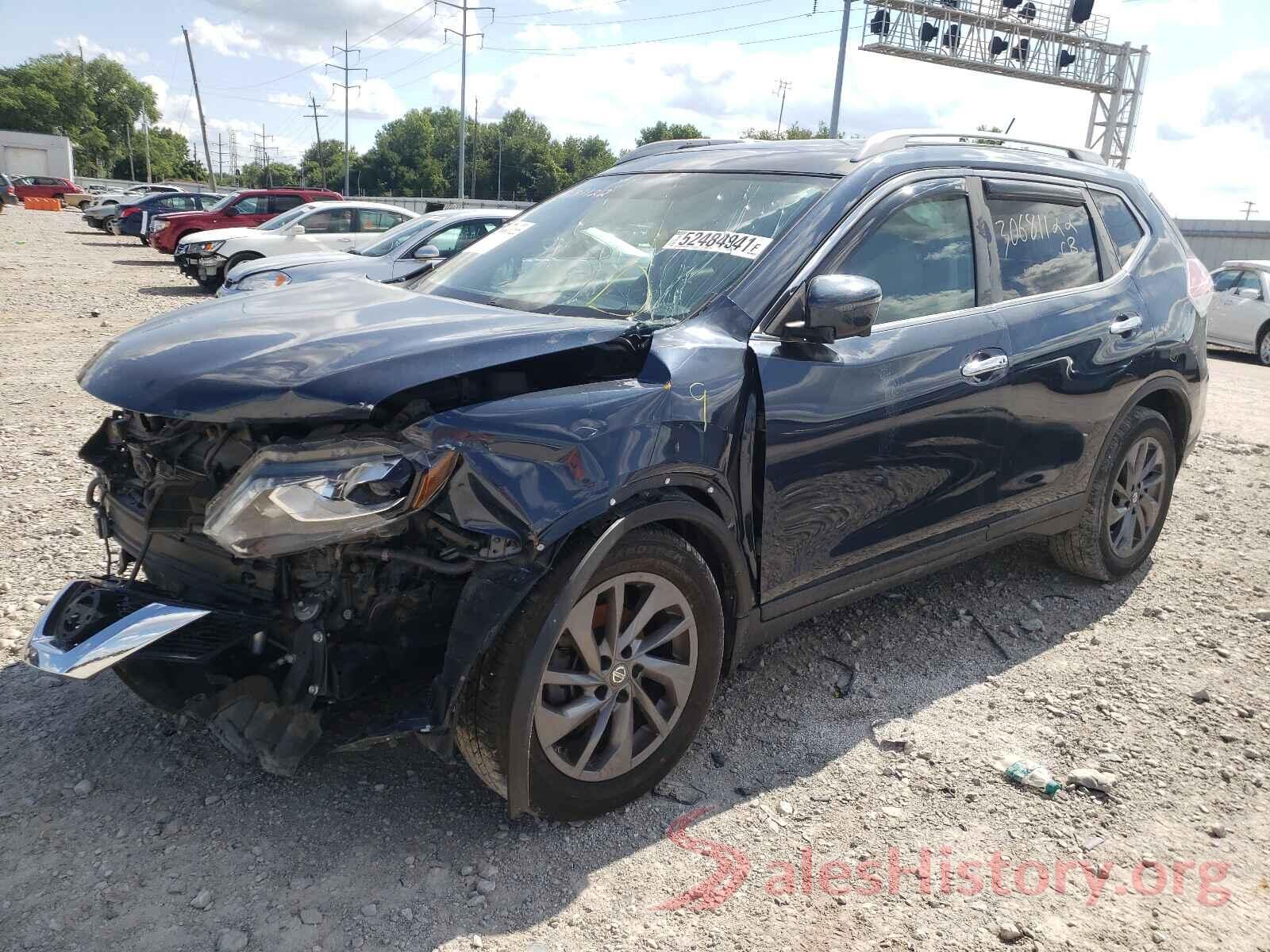 5N1AT2MV3GC772123 2016 NISSAN ROGUE