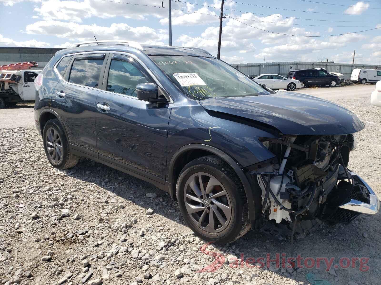 5N1AT2MV3GC772123 2016 NISSAN ROGUE