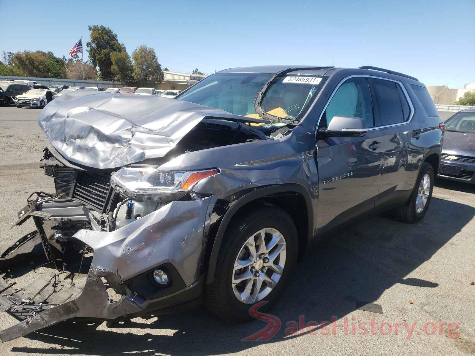 1GNERGKW3KJ160707 2019 CHEVROLET TRAVERSE