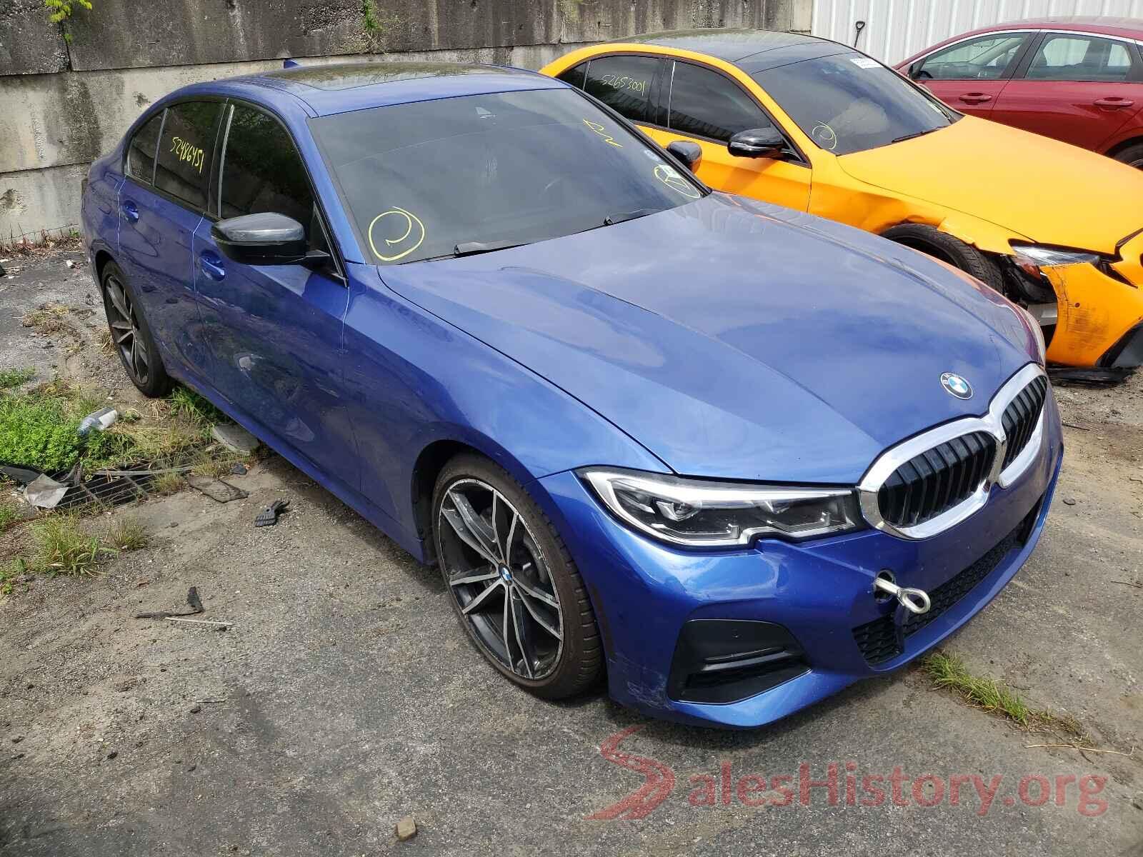 WBA5R7C55KFH23788 2019 BMW 3 SERIES