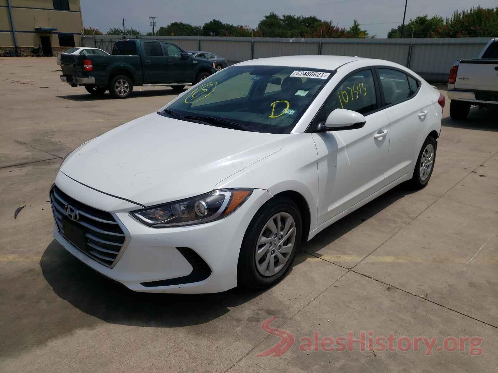 5NPD74LF9HH174720 2017 HYUNDAI ELANTRA