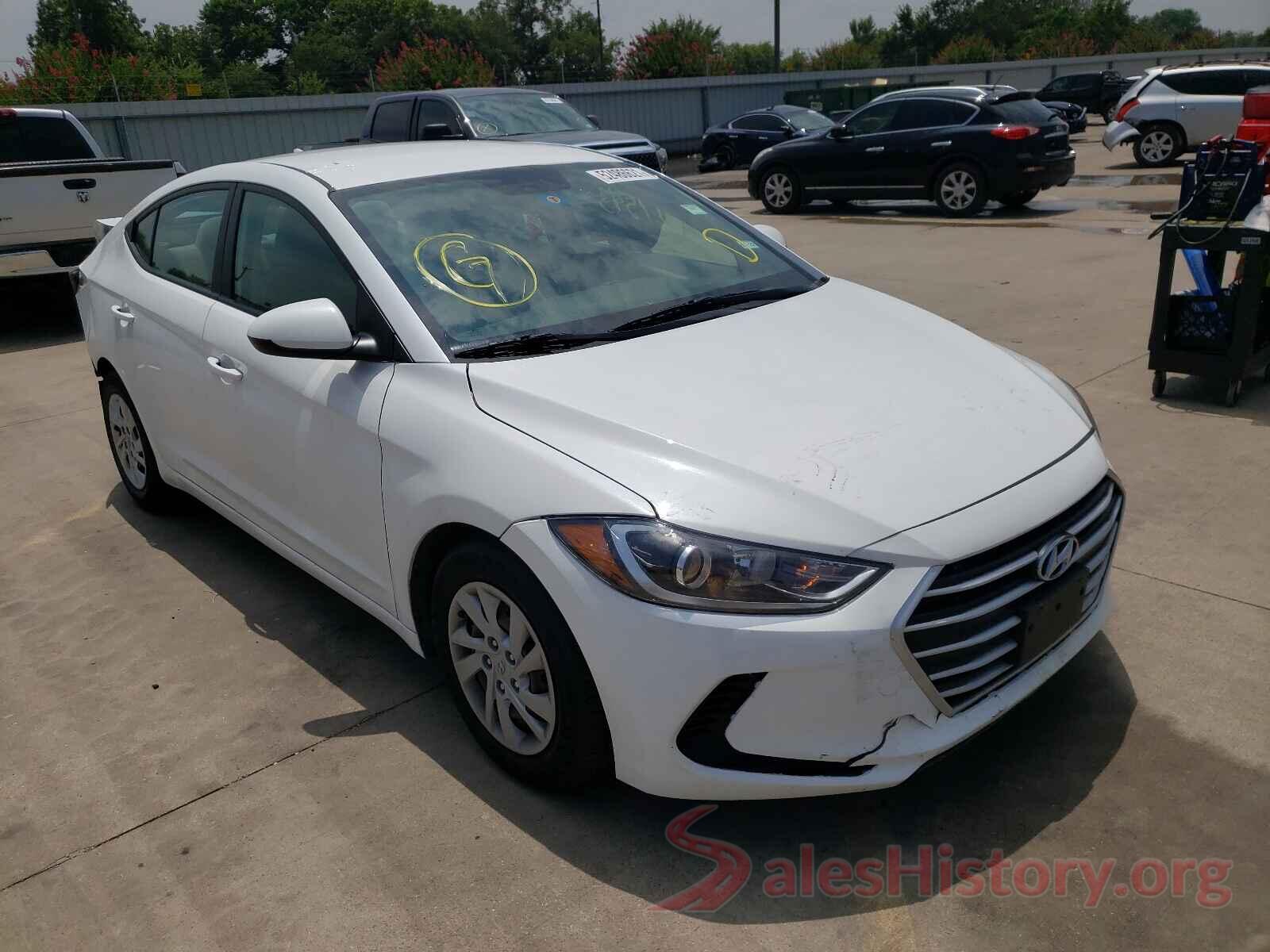 5NPD74LF9HH174720 2017 HYUNDAI ELANTRA