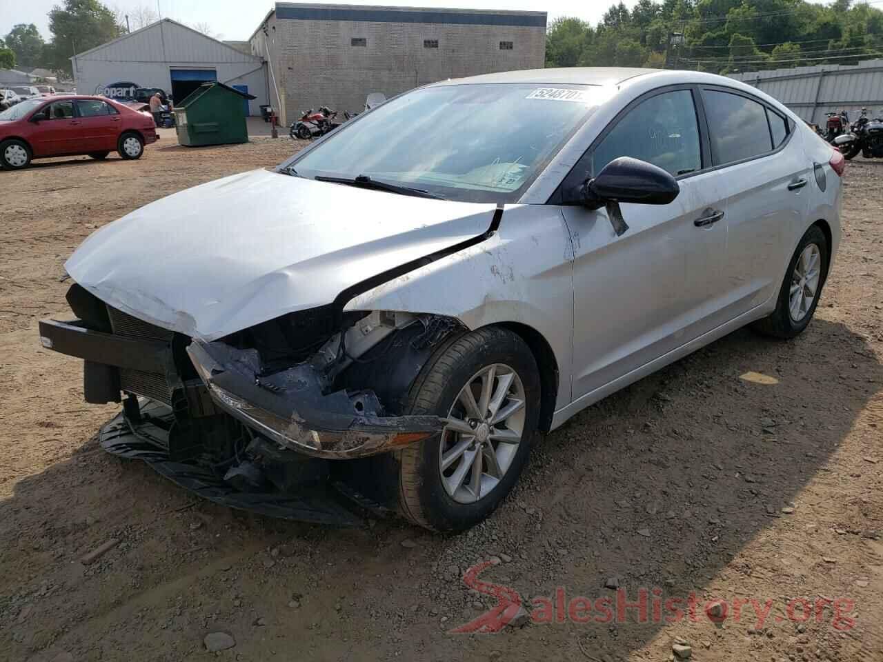 5NPD74LF9JH381808 2018 HYUNDAI ELANTRA