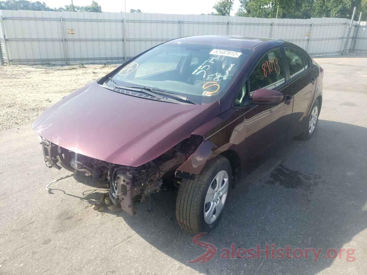 3KPFK4A74JE190031 2018 KIA FORTE