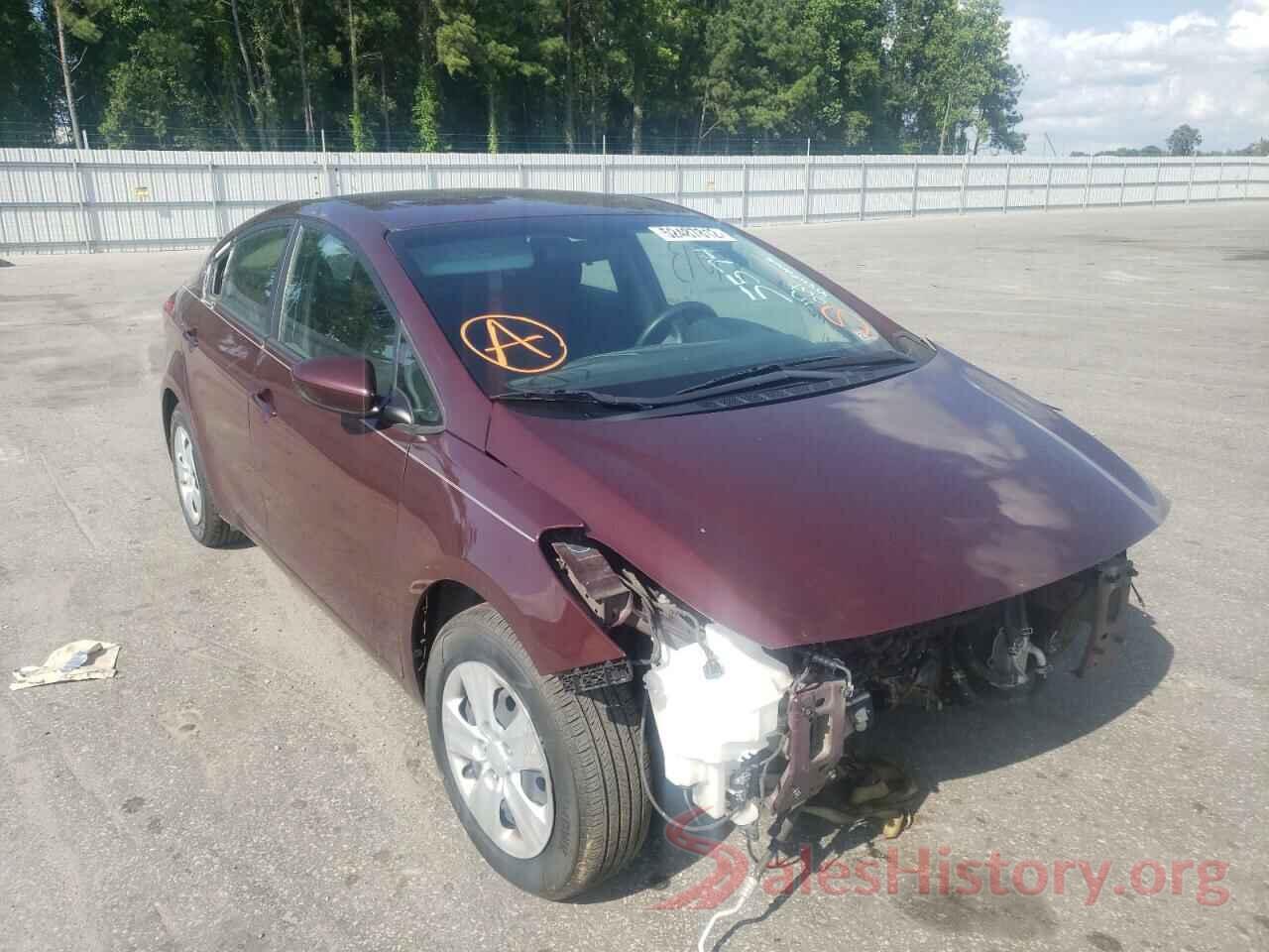 3KPFK4A74JE190031 2018 KIA FORTE