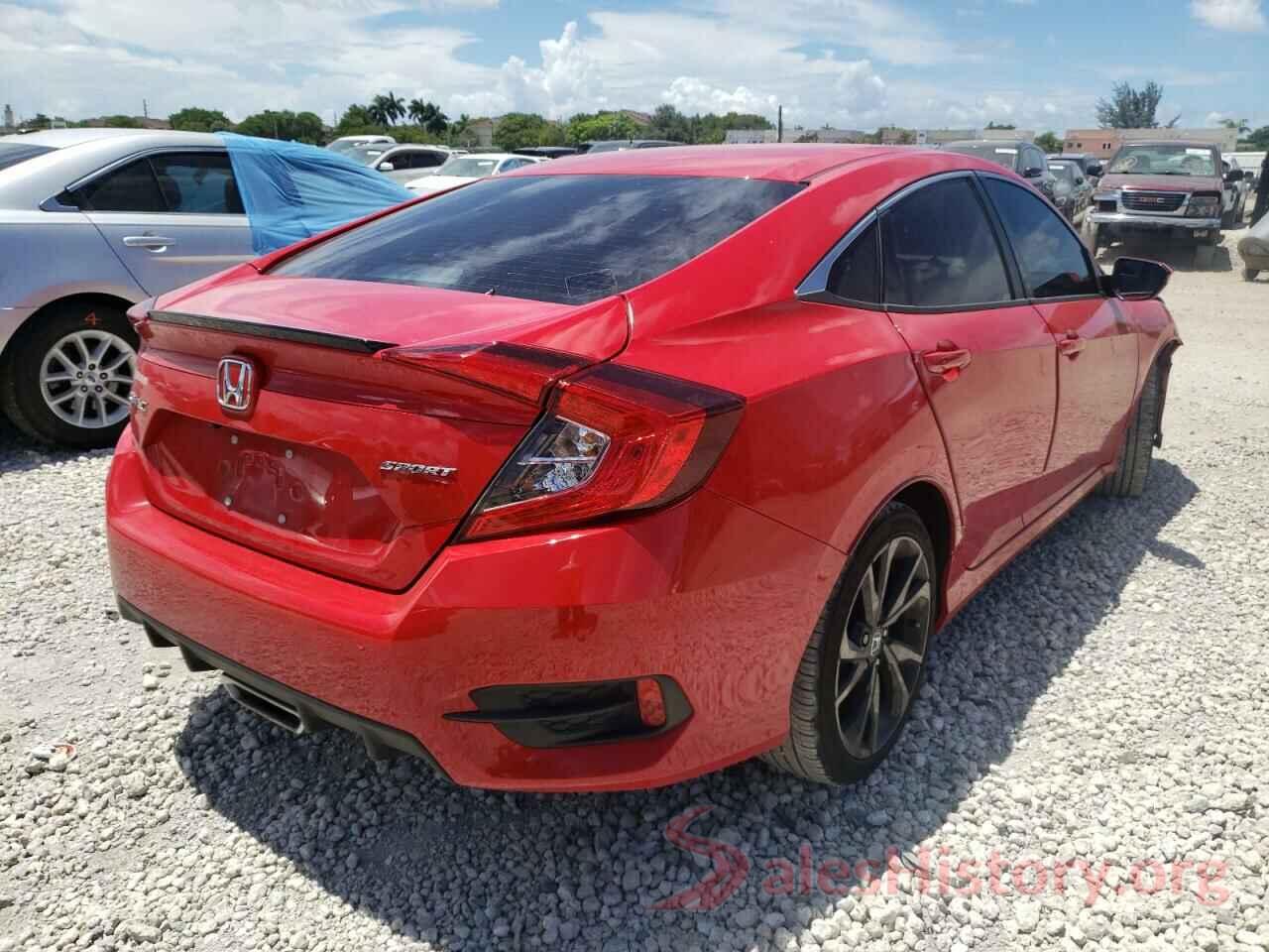 2HGFC2F86LH582682 2020 HONDA CIVIC