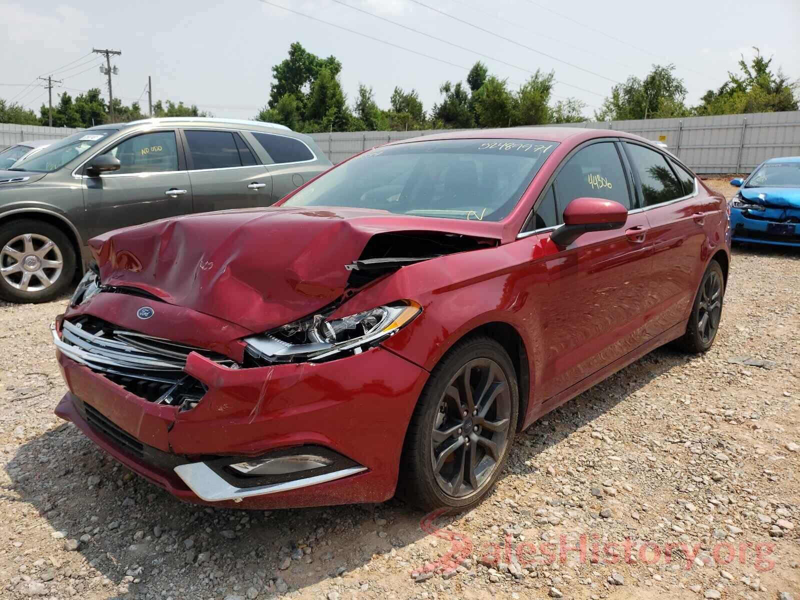 3FA6P0HD8JR203559 2018 FORD FUSION