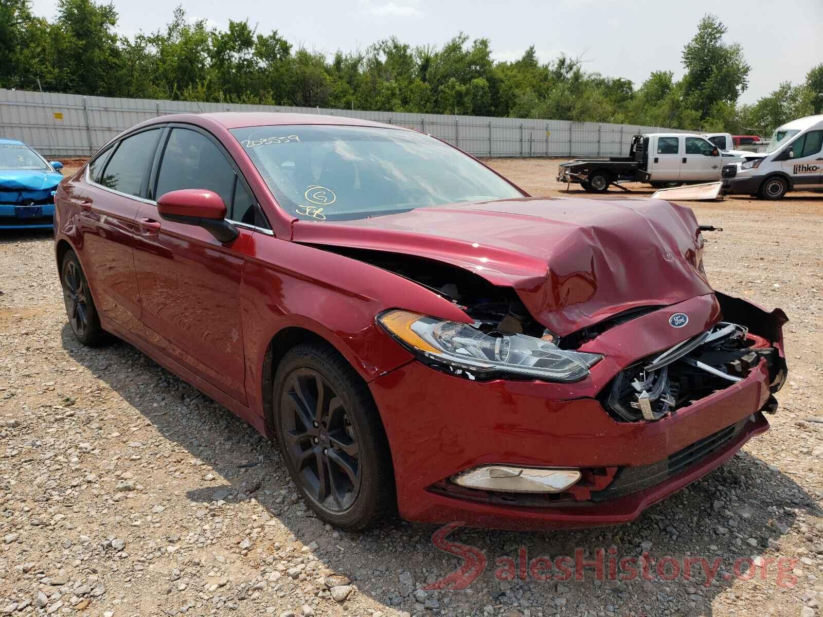 3FA6P0HD8JR203559 2018 FORD FUSION