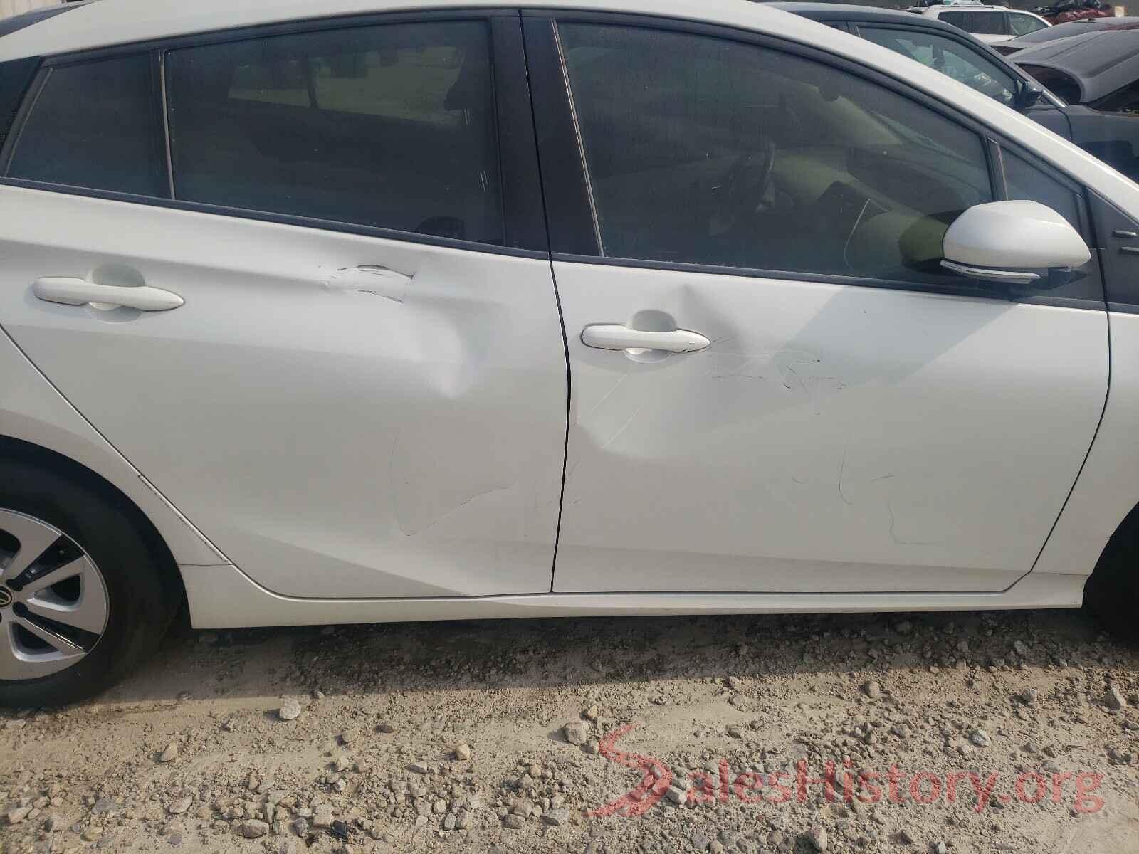 JTDKARFU5G3504007 2016 TOYOTA PRIUS