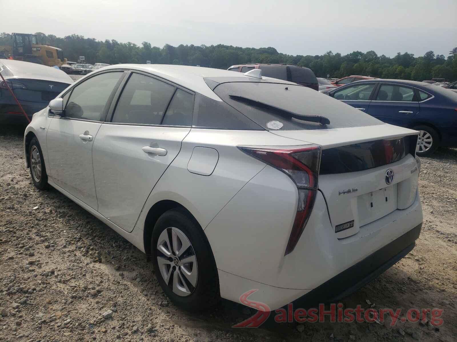 JTDKARFU5G3504007 2016 TOYOTA PRIUS