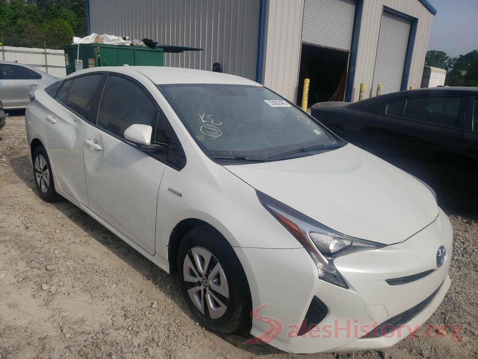 JTDKARFU5G3504007 2016 TOYOTA PRIUS